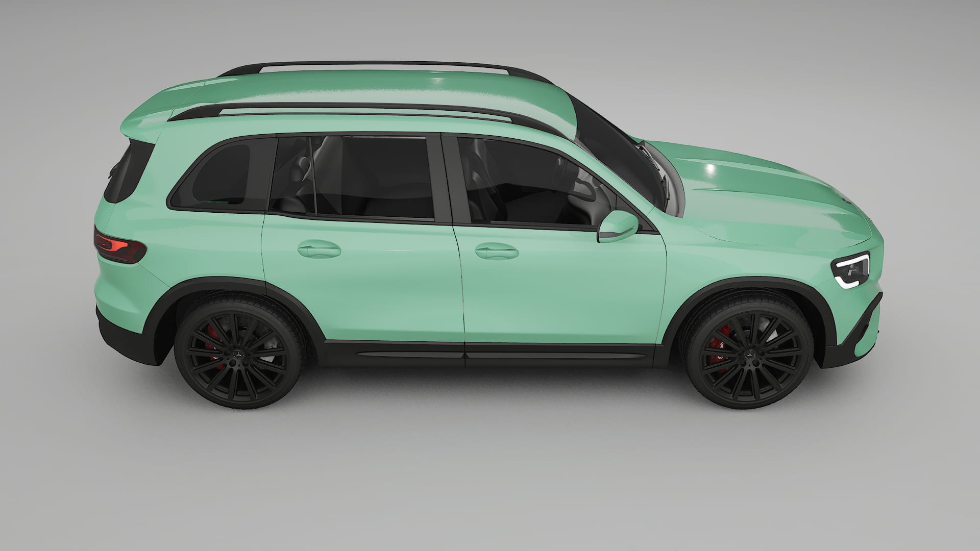 Mercedes AMG GLB TPU Lackskyddsfilm | DUSTY Färgskiftande PPF – Komplett Förskuret Kit