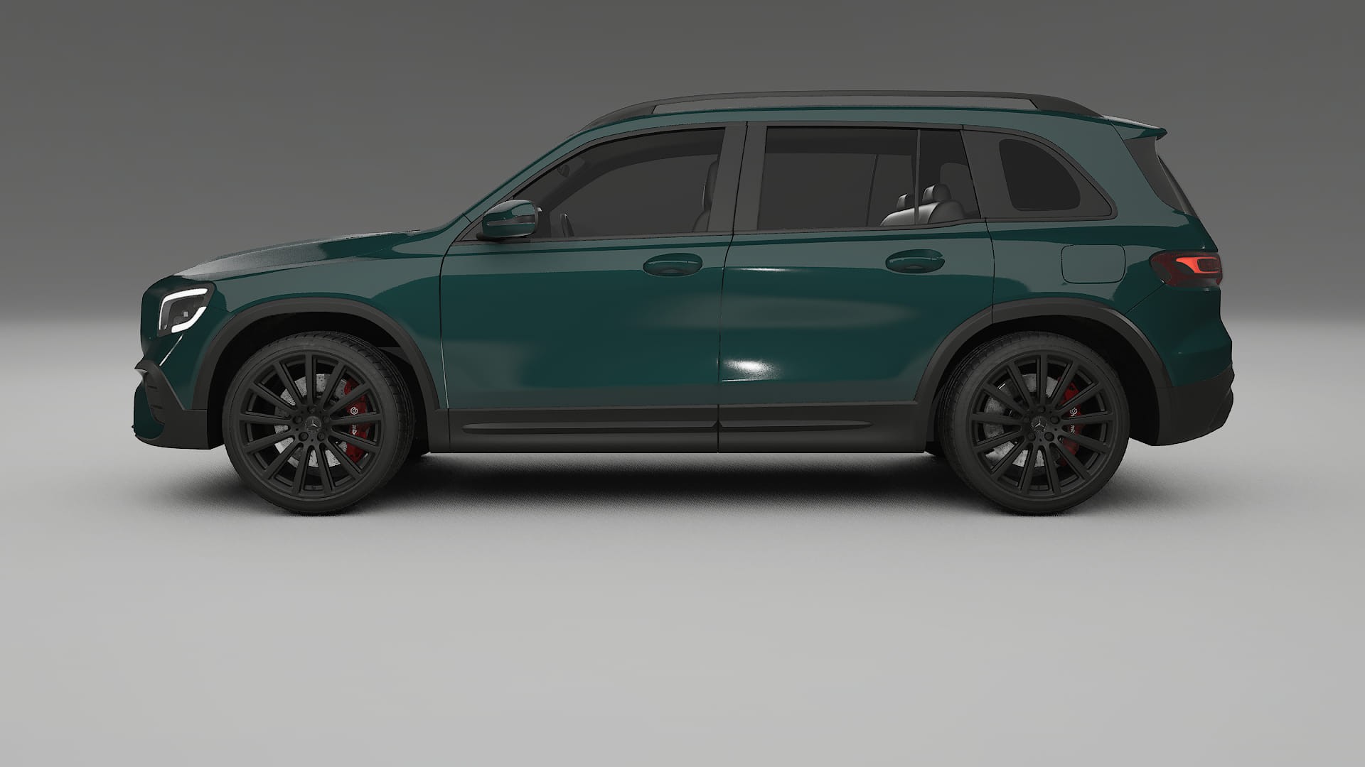 Mercedes AMG GLB TPU Lackskyddsfilm | INFERNO Färgskiftande PPF – Komplett Förskuret Kit