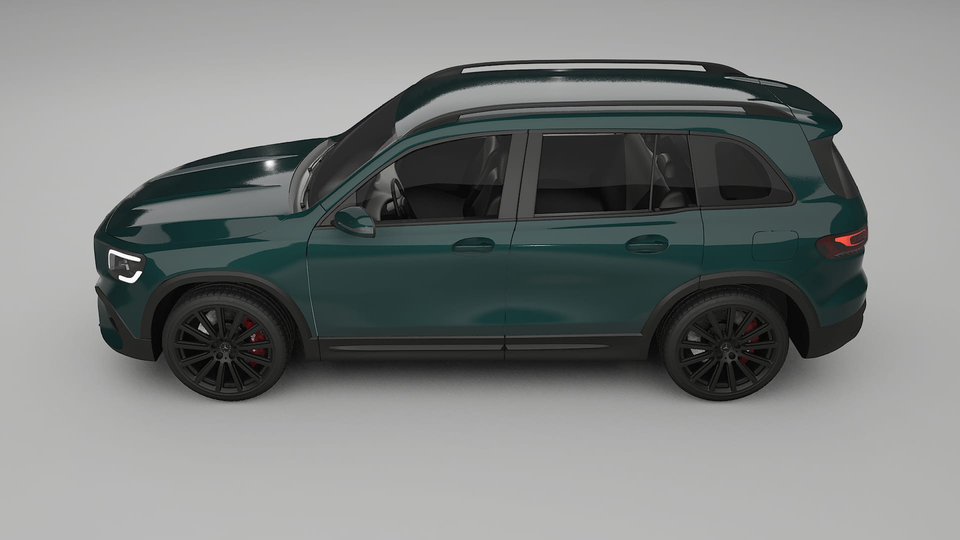 Mercedes AMG GLB TPU Lackskyddsfilm | INFERNO Färgskiftande PPF – Komplett Förskuret Kit