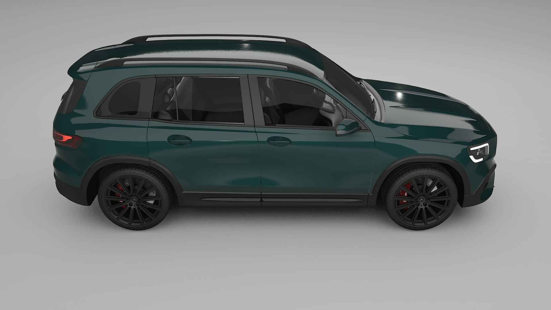 Mercedes AMG GLB TPU Lackskyddsfilm | INFERNO Färgskiftande PPF – Komplett Förskuret Kit