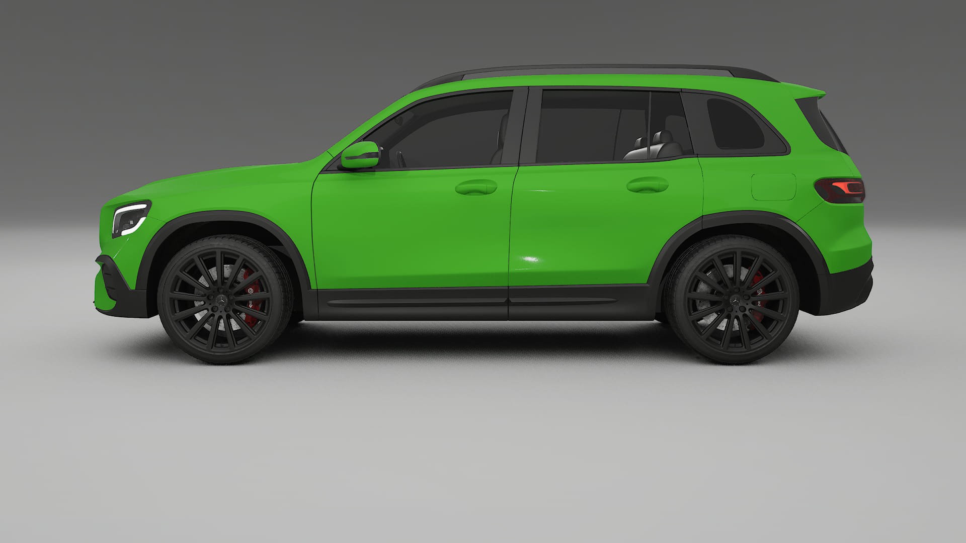 Mercedes AMG GLB TPU Lackskyddsfilm | VENOM Färgskiftande PPF – Komplett Förskuret Kit