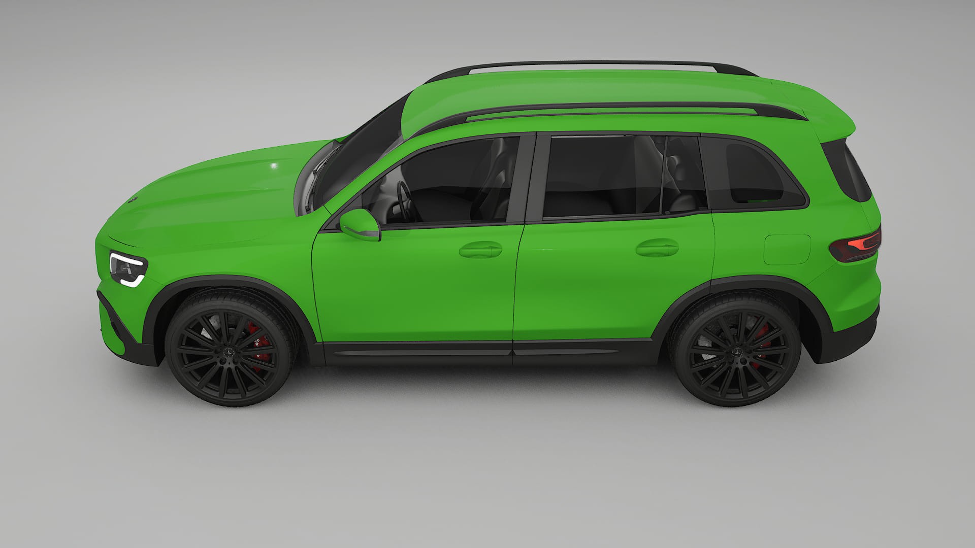 Mercedes AMG GLB TPU Lackskyddsfilm | VENOM Färgskiftande PPF – Komplett Förskuret Kit