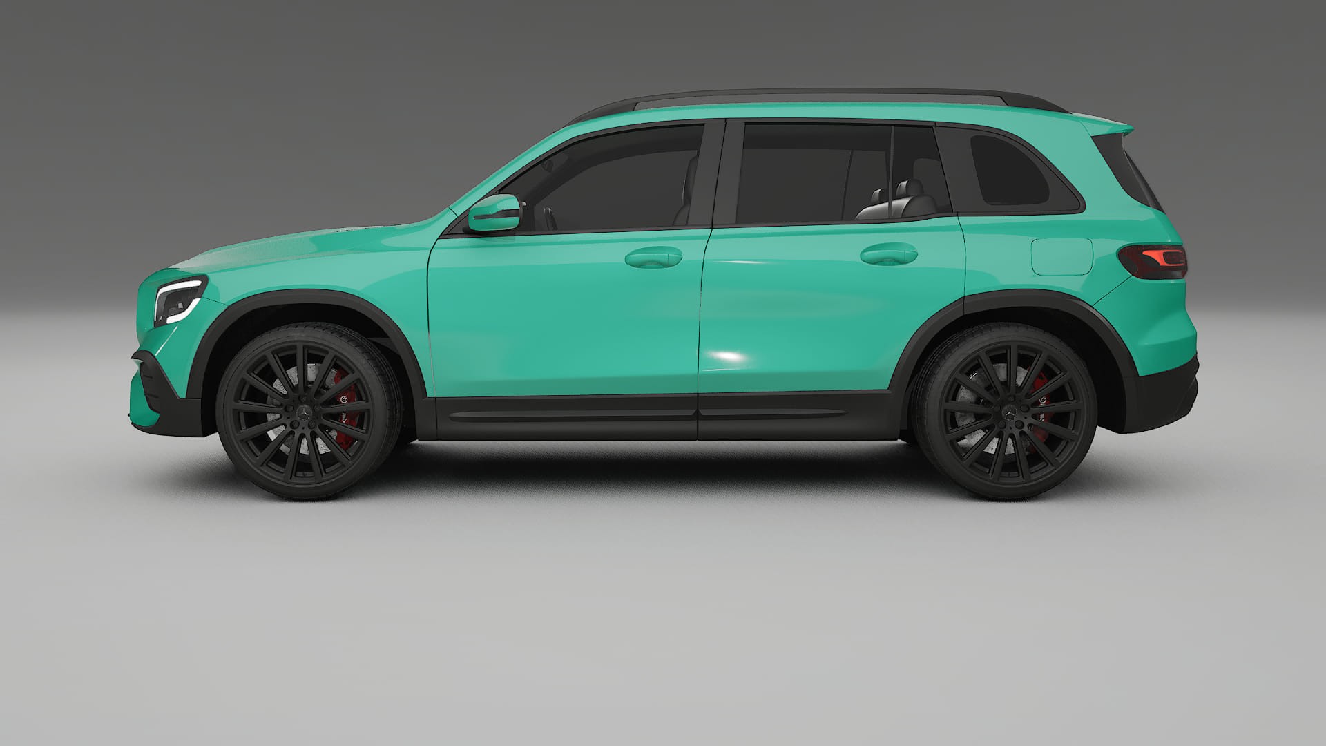 Mercedes AMG GLB TPU Lackskyddsfilm | JEWEL Färgskiftande PPF – Komplett Förskuret Kit