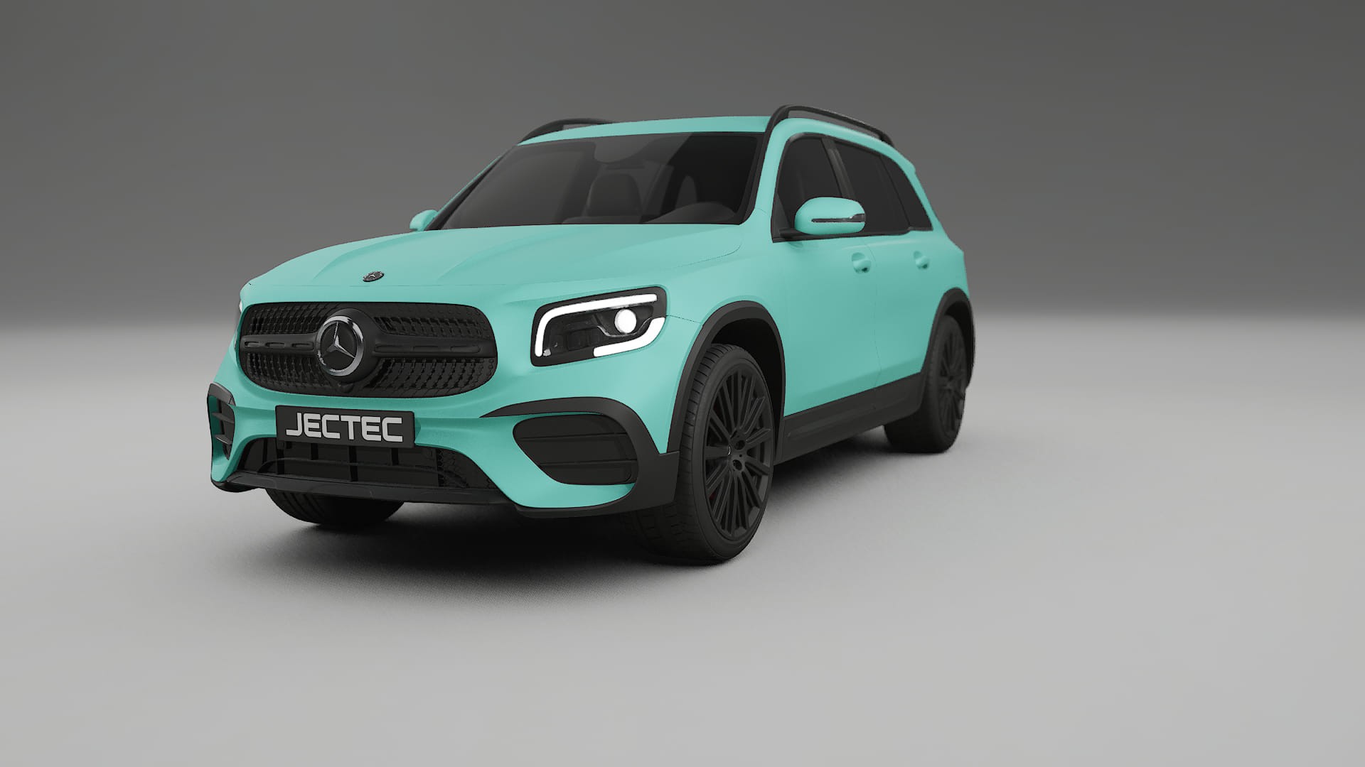 Mercedes AMG GLB TPU Lackskyddsfilm | FROST Färgskiftande PPF – Komplett Förskuret Kit
