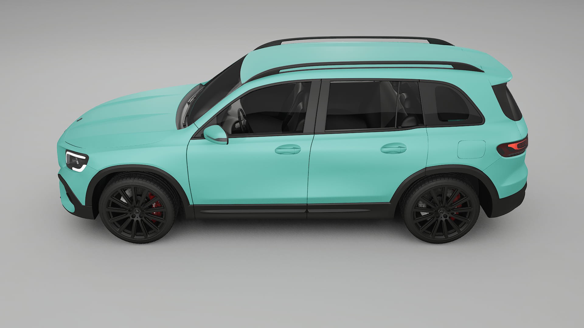 Mercedes AMG GLB TPU Lackskyddsfilm | FROST Färgskiftande PPF – Komplett Förskuret Kit