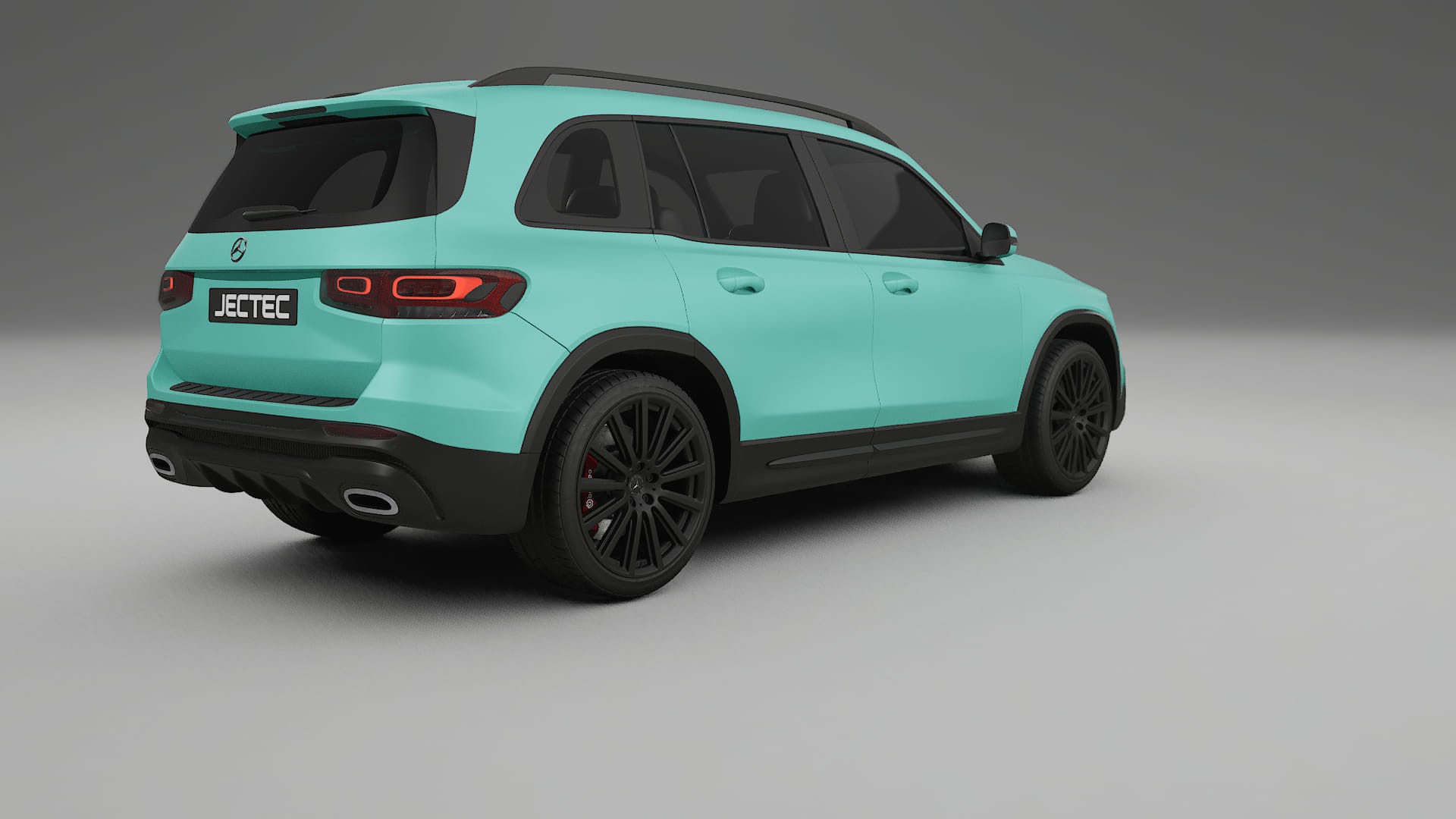 Mercedes AMG GLB TPU Lackskyddsfilm | FROST Färgskiftande PPF – Komplett Förskuret Kit