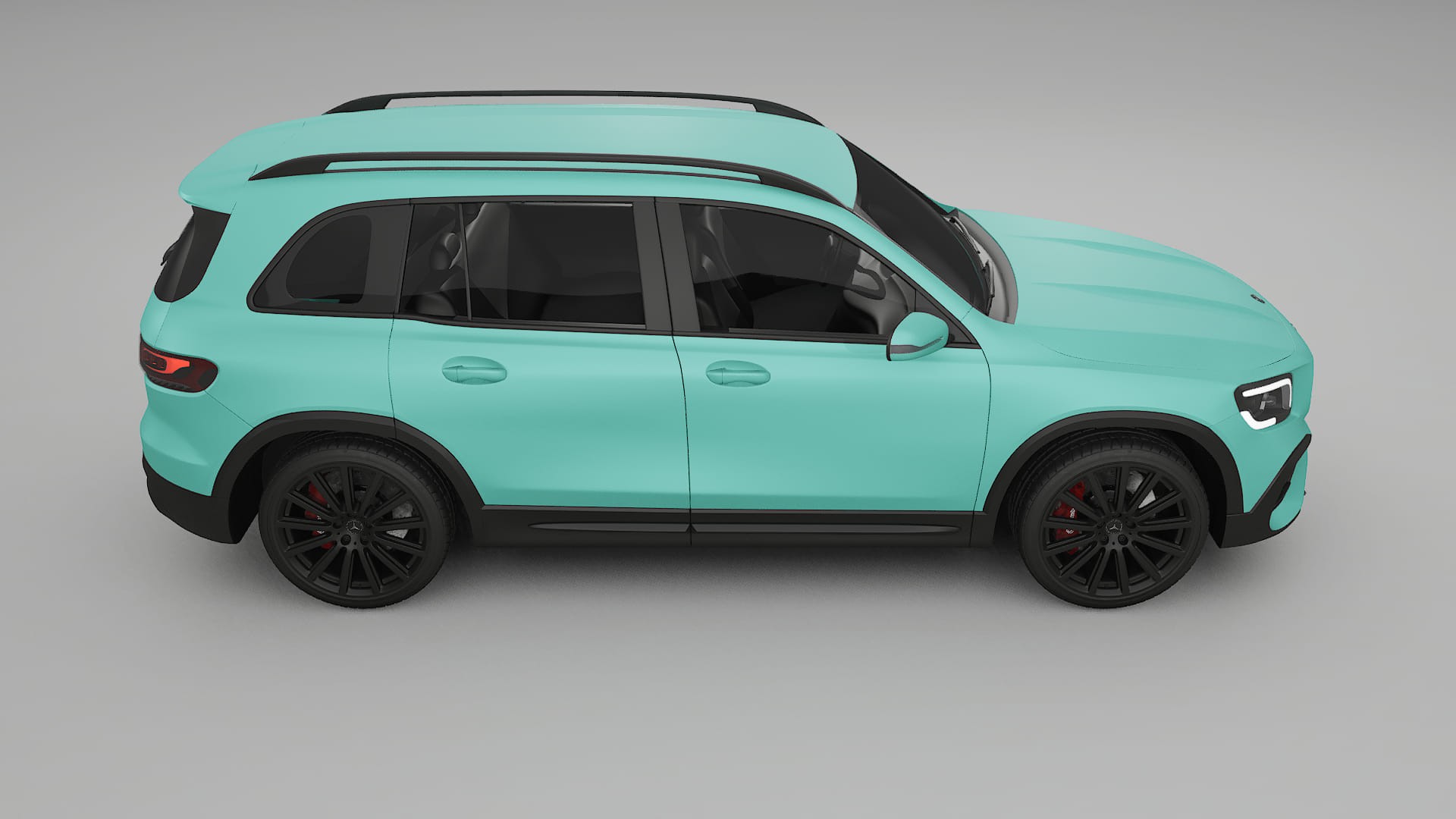 Mercedes AMG GLB TPU Lackskyddsfilm | FROST Färgskiftande PPF – Komplett Förskuret Kit