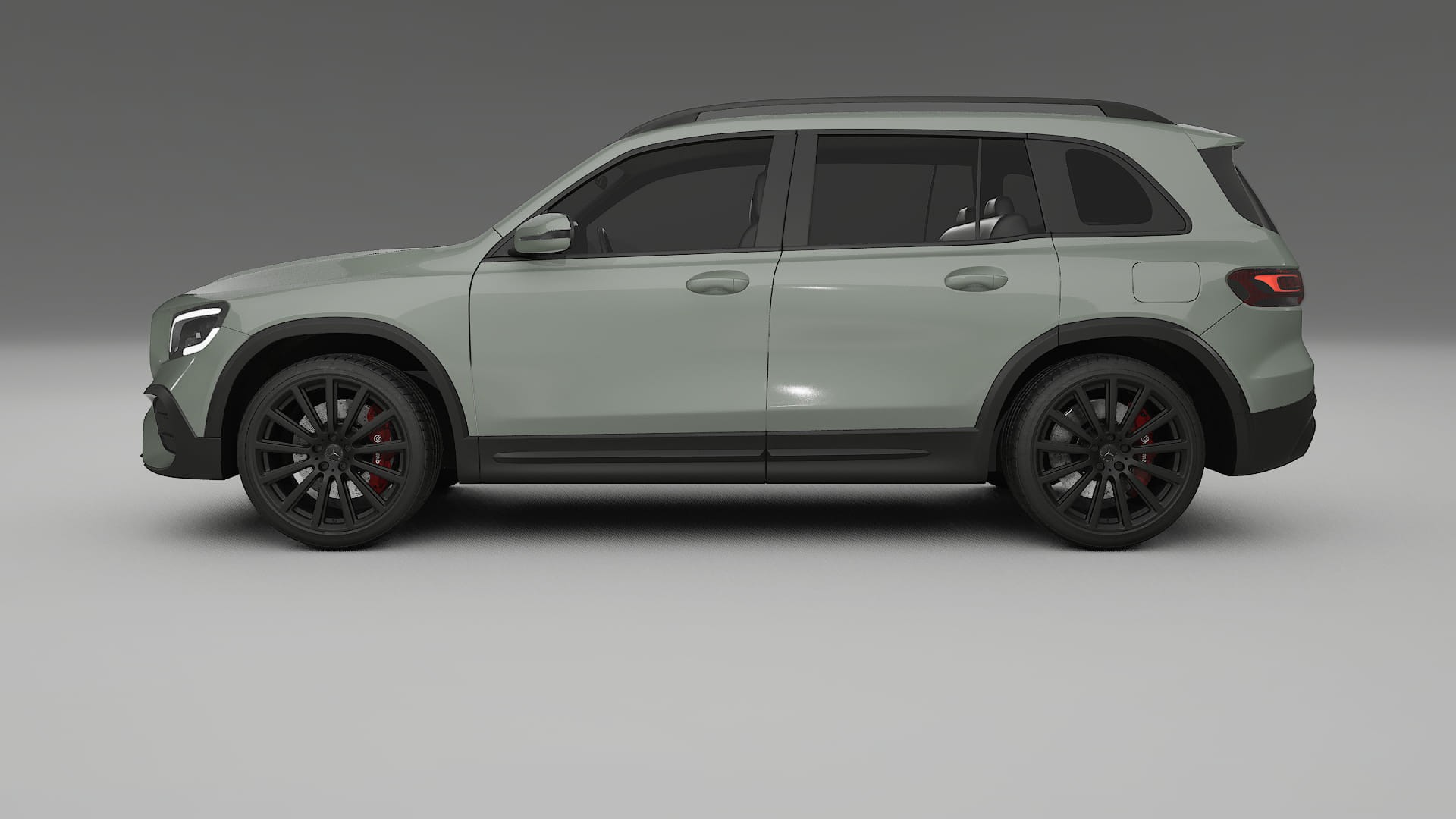 Mercedes AMG GLB TPU Lackskyddsfilm | SLATE Färgskiftande PPF – Komplett Förskuret Kit