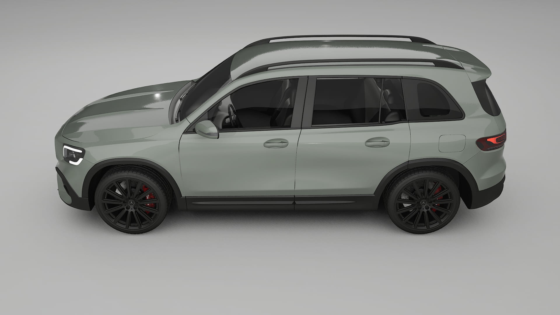 Mercedes AMG GLB TPU Lackskyddsfilm | SLATE Färgskiftande PPF – Komplett Förskuret Kit