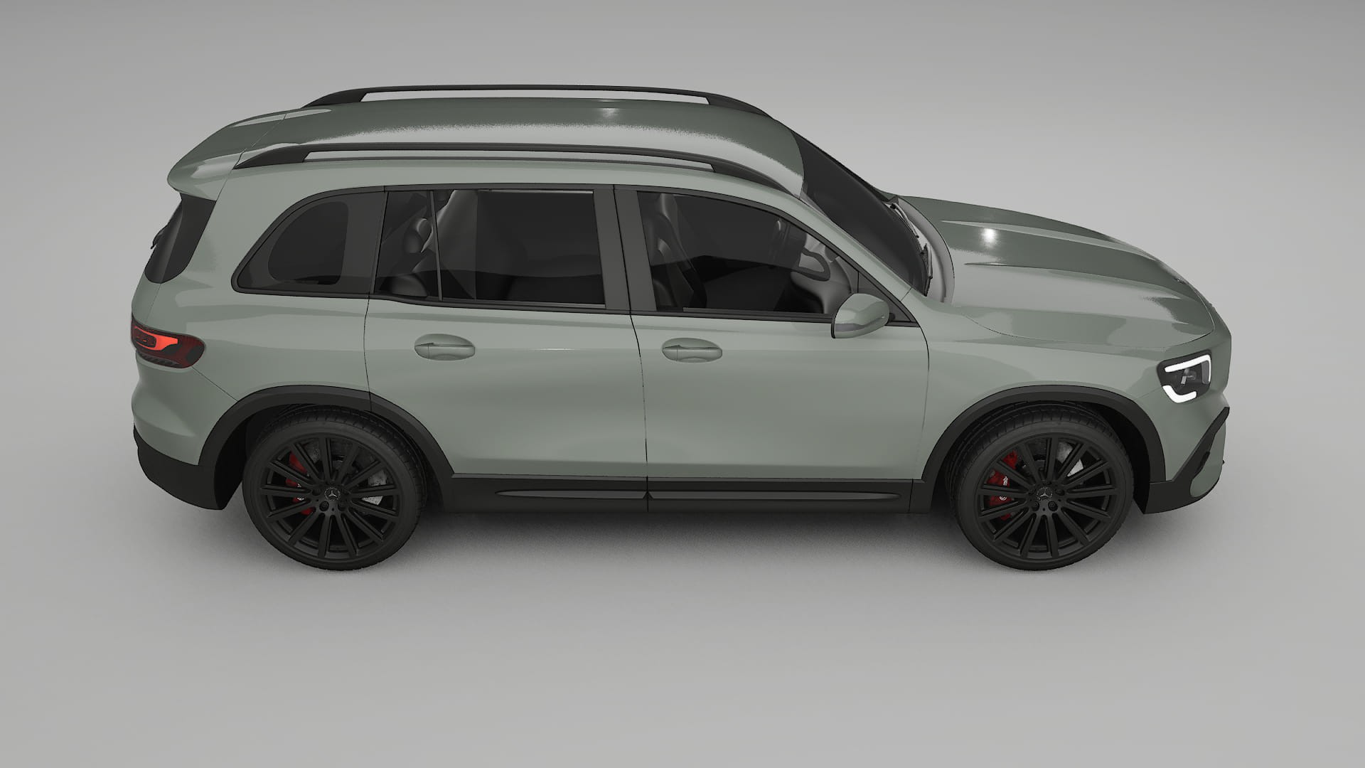 Mercedes AMG GLB TPU Lackskyddsfilm | SLATE Färgskiftande PPF – Komplett Förskuret Kit