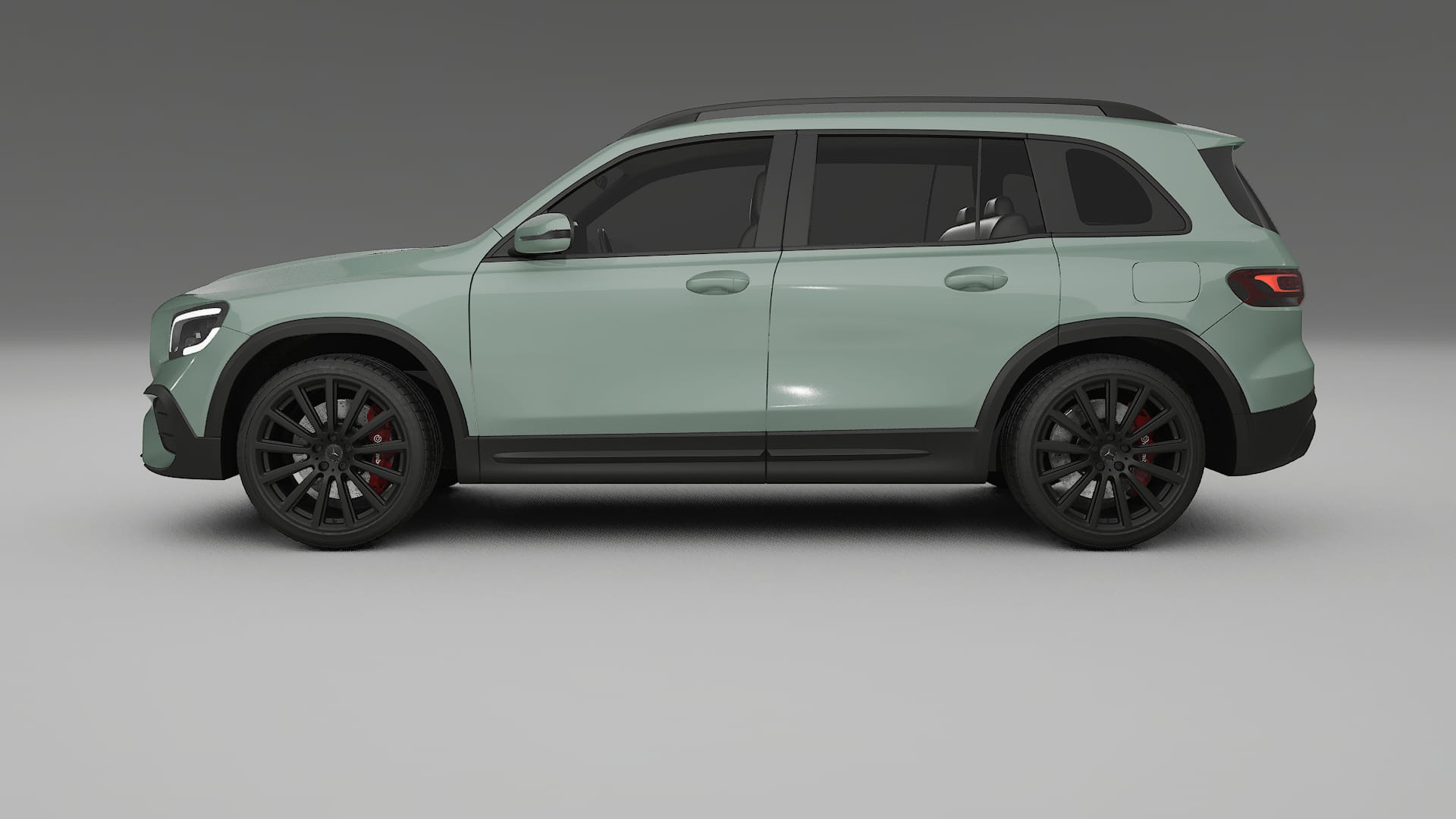 Mercedes AMG GLB TPU Lackskyddsfilm | CINDER Färgskiftande PPF – Komplett Förskuret Kit