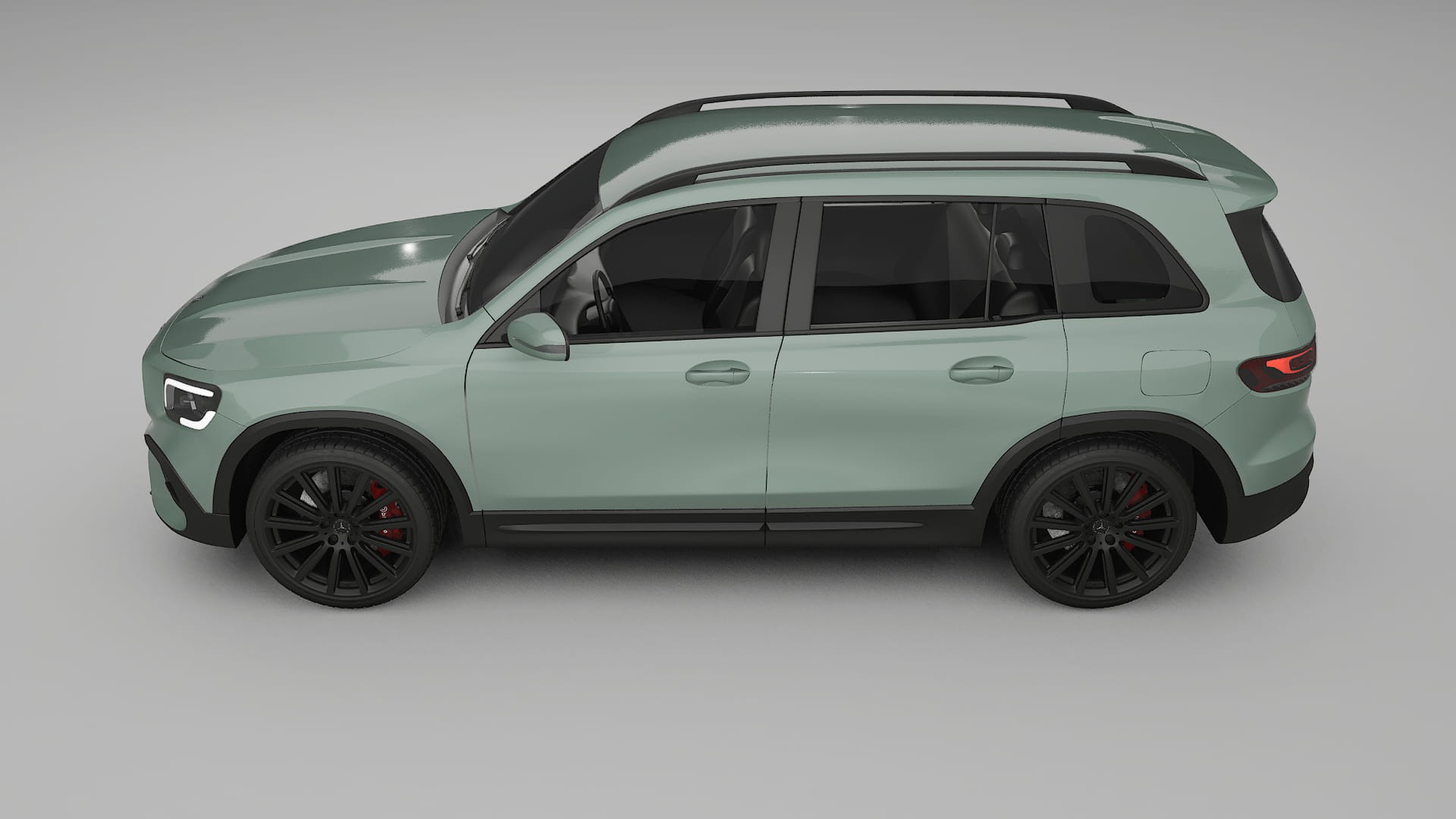 Mercedes AMG GLB TPU Lackskyddsfilm | CINDER Färgskiftande PPF – Komplett Förskuret Kit