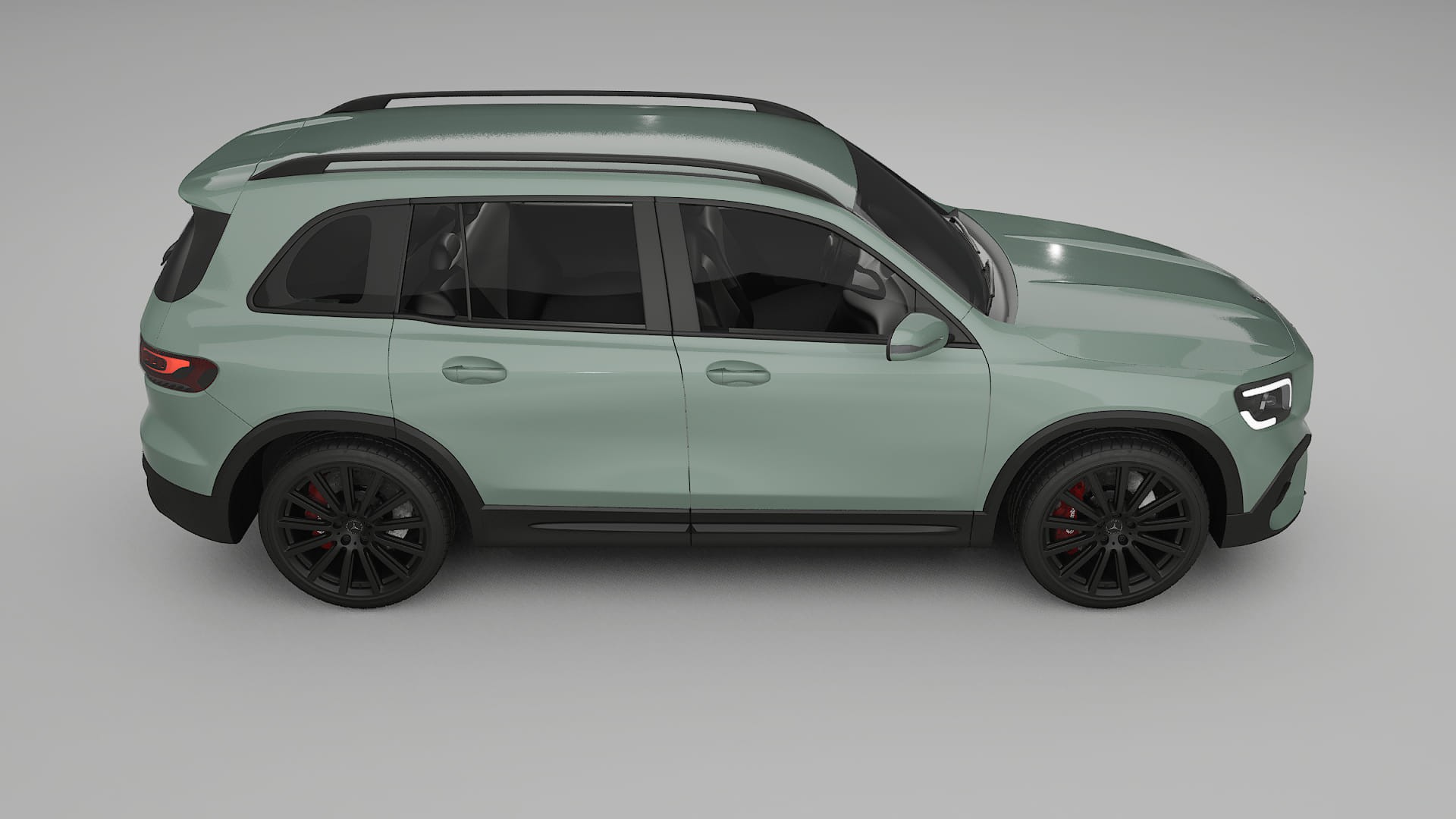 Mercedes AMG GLB TPU Lackskyddsfilm | CINDER Färgskiftande PPF – Komplett Förskuret Kit