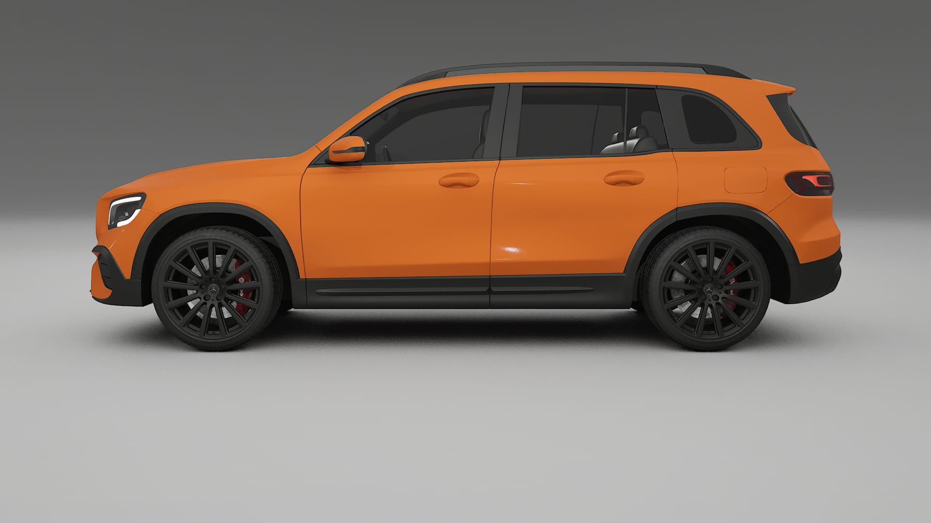 Mercedes AMG GLB TPU Lackskyddsfilm | ROCKET Färgskiftande PPF – Komplett Förskuret Kit