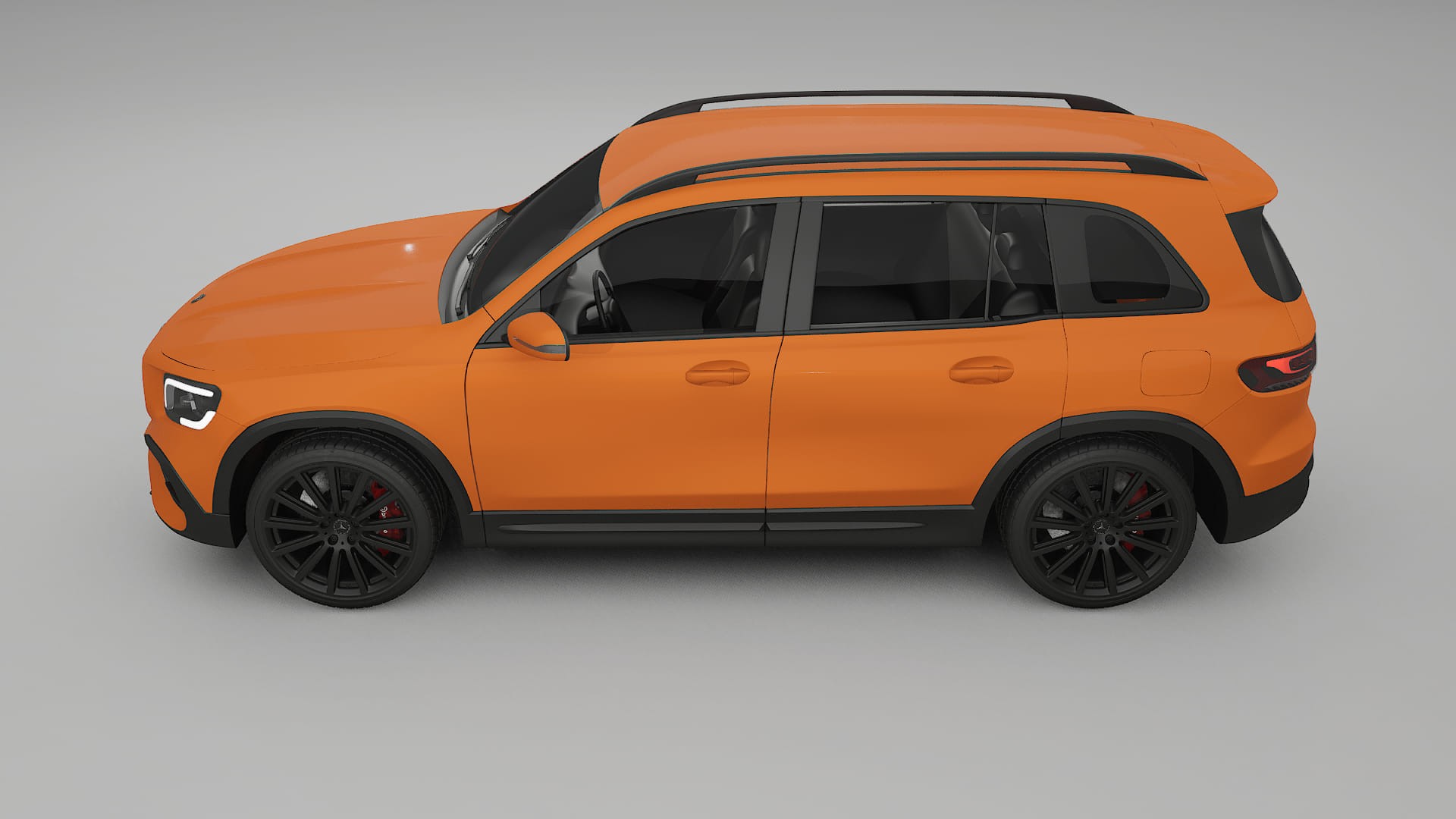 Mercedes AMG GLB TPU Lackskyddsfilm | ROCKET Färgskiftande PPF – Komplett Förskuret Kit