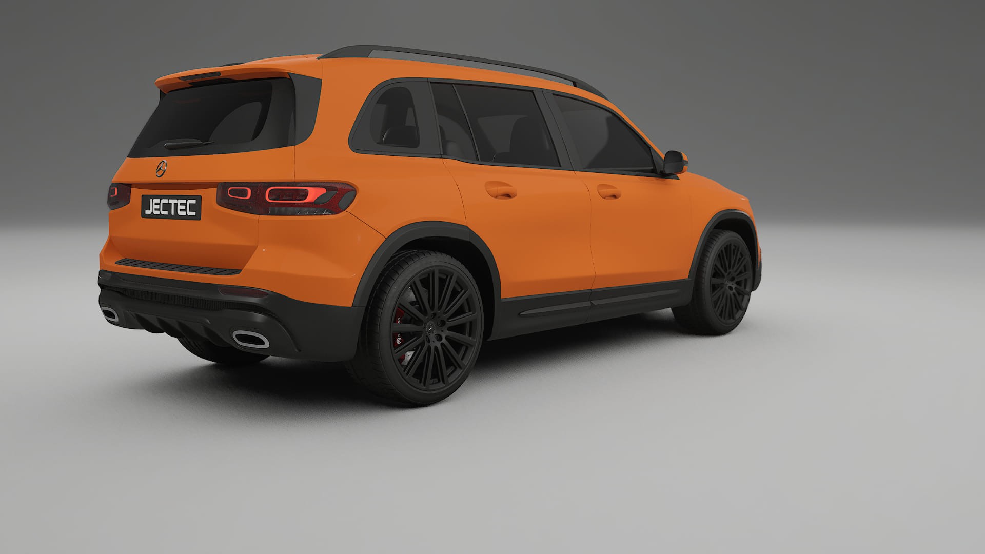 Mercedes AMG GLB TPU Lackskyddsfilm | ROCKET Färgskiftande PPF – Komplett Förskuret Kit