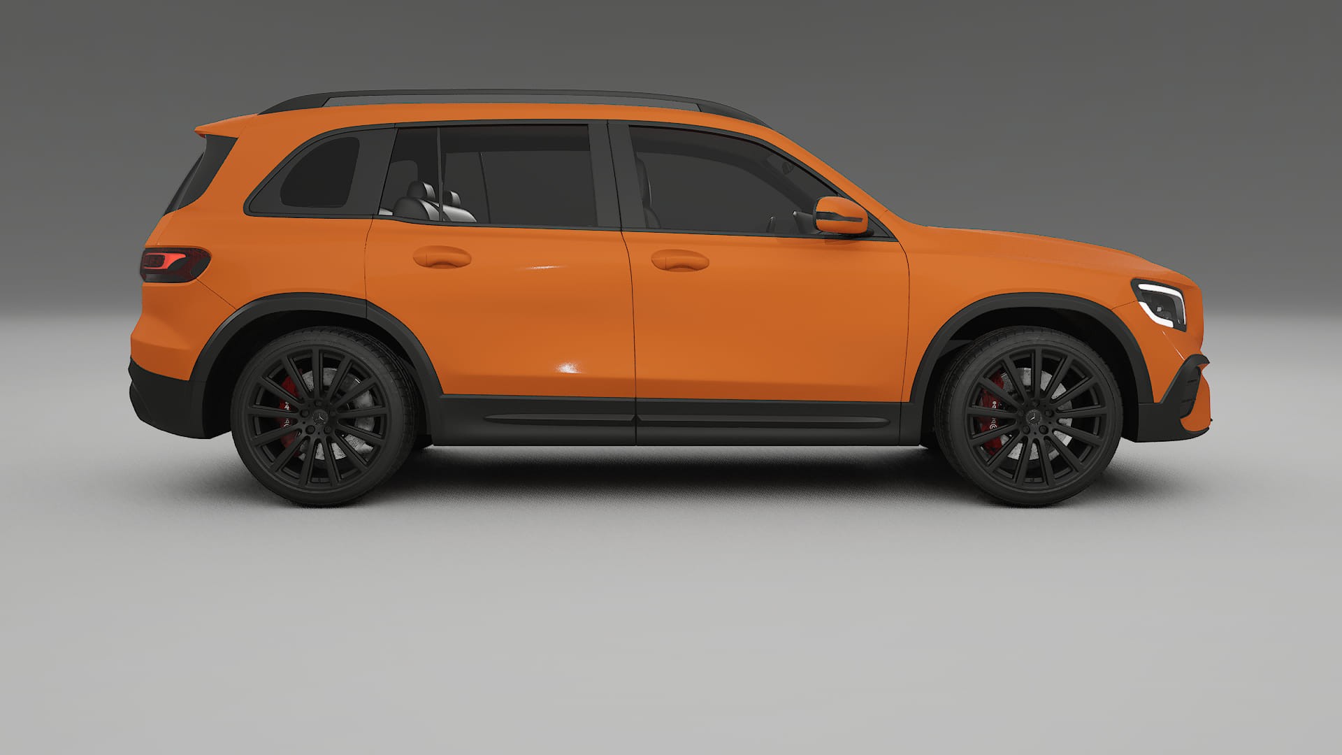 Mercedes AMG GLB TPU Lackskyddsfilm | ROCKET Färgskiftande PPF – Komplett Förskuret Kit