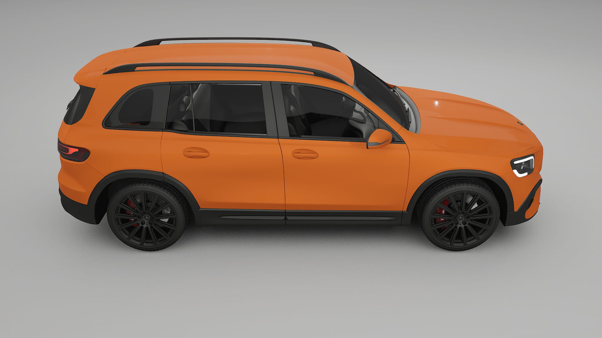 Mercedes AMG GLB TPU Lackskyddsfilm | ROCKET Färgskiftande PPF – Komplett Förskuret Kit