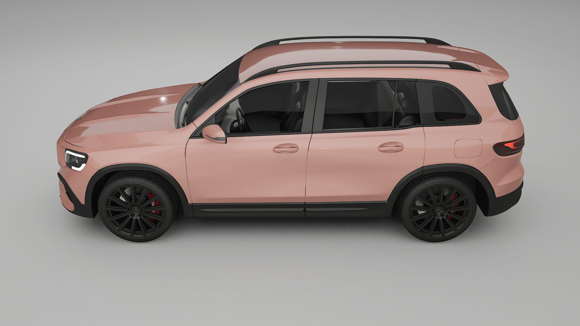 Mercedes AMG GLB TPU Lackskyddsfilm | BLUSH Färgskiftande PPF – Komplett Förskuret Kit