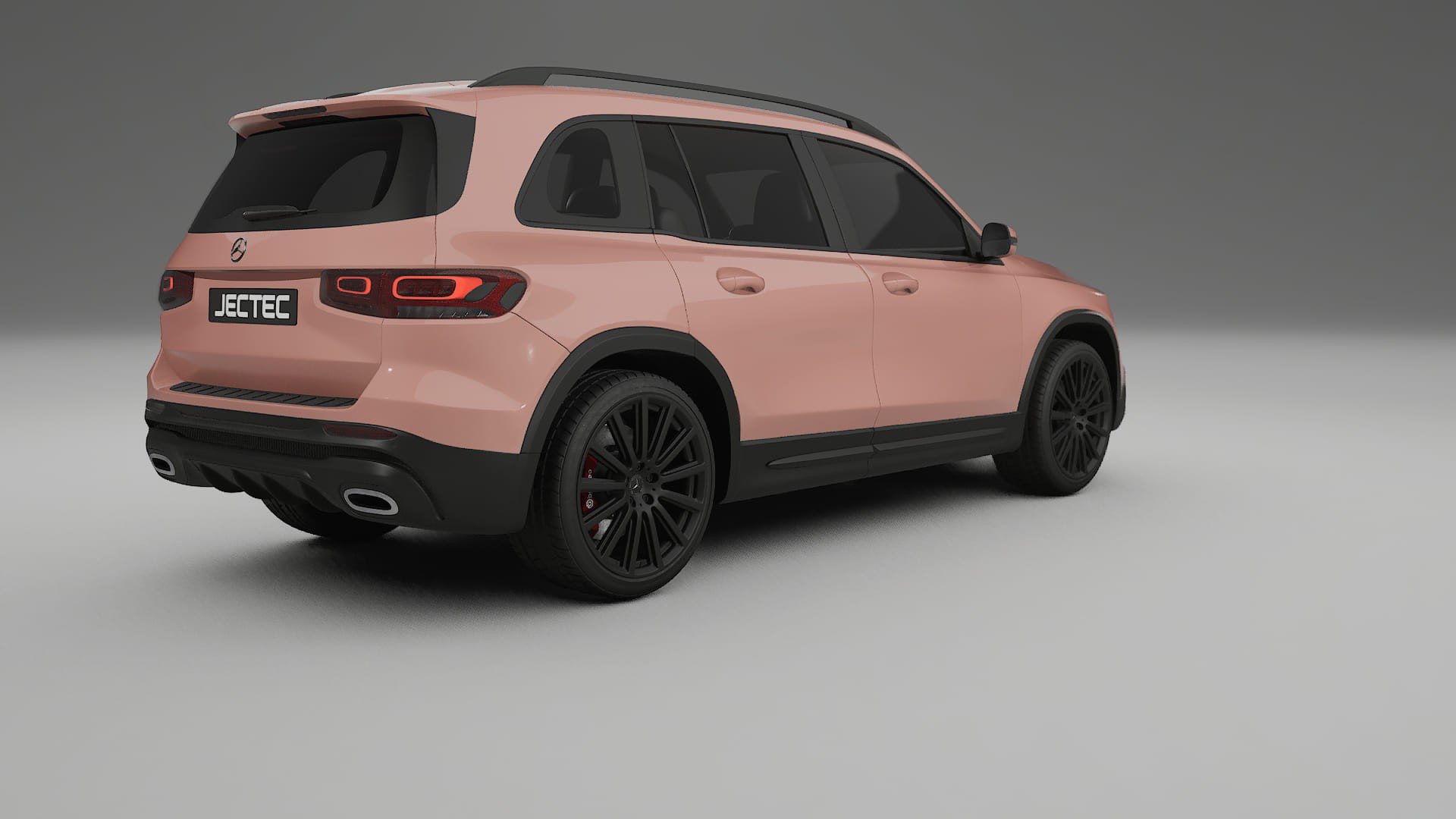 Mercedes AMG GLB TPU Lackskyddsfilm | BLUSH Färgskiftande PPF – Komplett Förskuret Kit