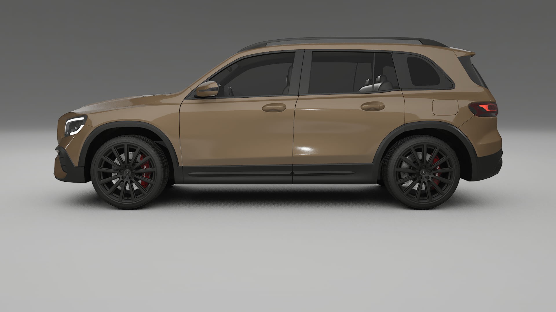 Mercedes AMG GLB TPU Lackskyddsfilm | SAHARA Färgskiftande PPF – Komplett Förskuret Kit