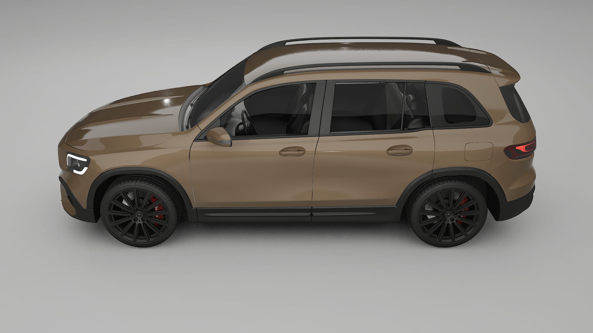 Mercedes AMG GLB TPU Lackskyddsfilm | SAHARA Färgskiftande PPF – Komplett Förskuret Kit