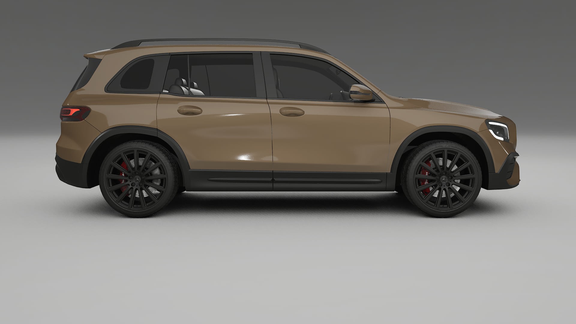 Mercedes AMG GLB TPU Lackskyddsfilm | SAHARA Färgskiftande PPF – Komplett Förskuret Kit