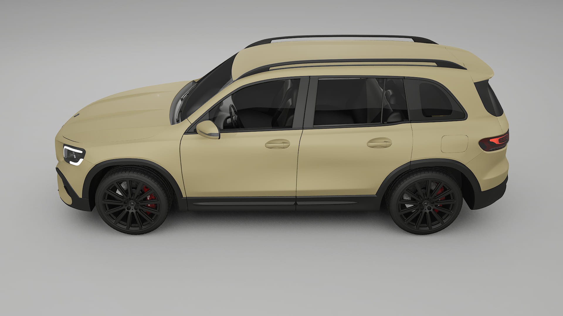 Mercedes AMG GLB TPU Lackskyddsfilm | SAND Färgskiftande PPF – Komplett Förskuret Kit