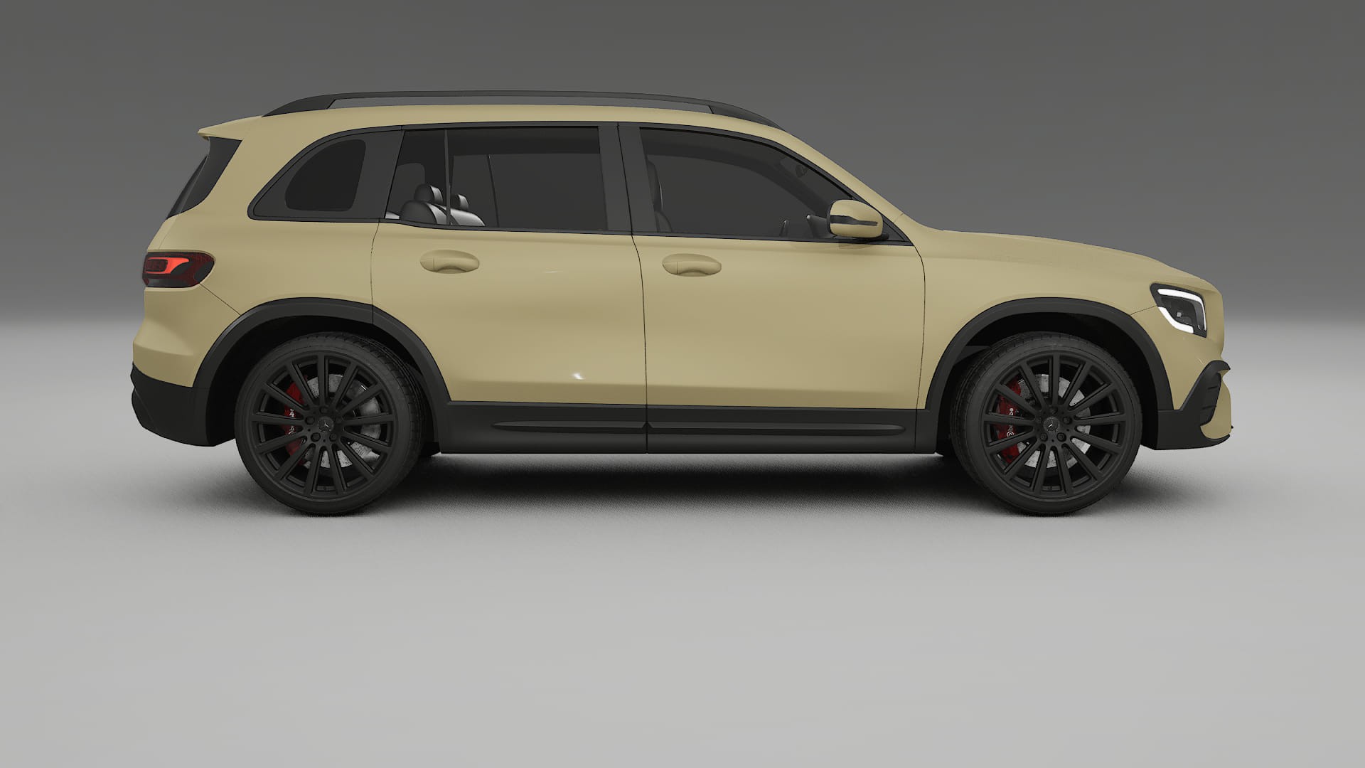 Mercedes AMG GLB TPU Lackskyddsfilm | SAND Färgskiftande PPF – Komplett Förskuret Kit
