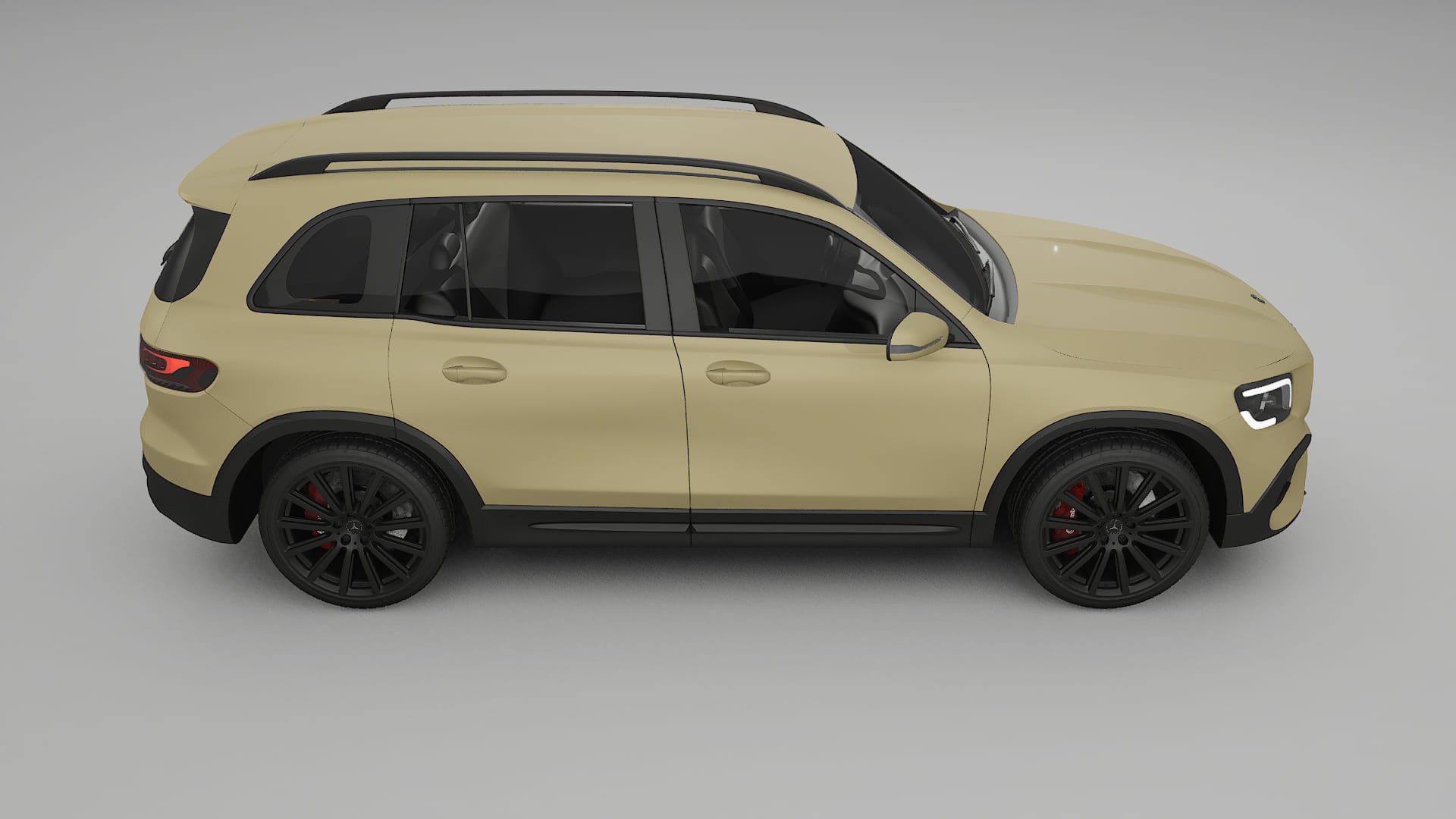 Mercedes AMG GLB TPU Lackskyddsfilm | SAND Färgskiftande PPF – Komplett Förskuret Kit