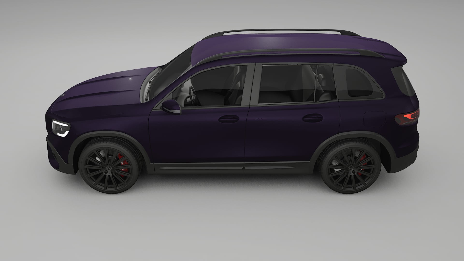 Mercedes AMG GLB TPU Lackskyddsfilm | VIOLET Färgskiftande PPF – Komplett Förskuret Kit