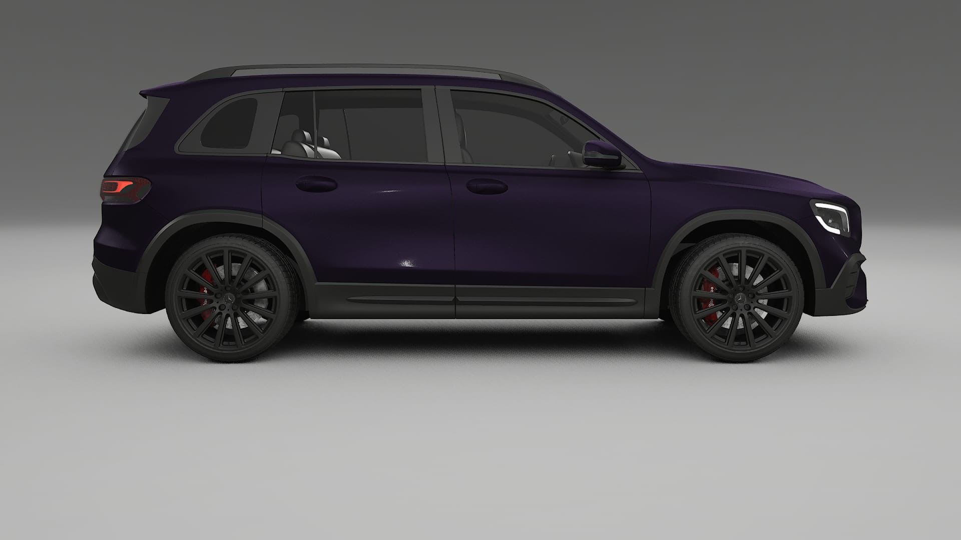 Mercedes AMG GLB TPU Lackskyddsfilm | VIOLET Färgskiftande PPF – Komplett Förskuret Kit