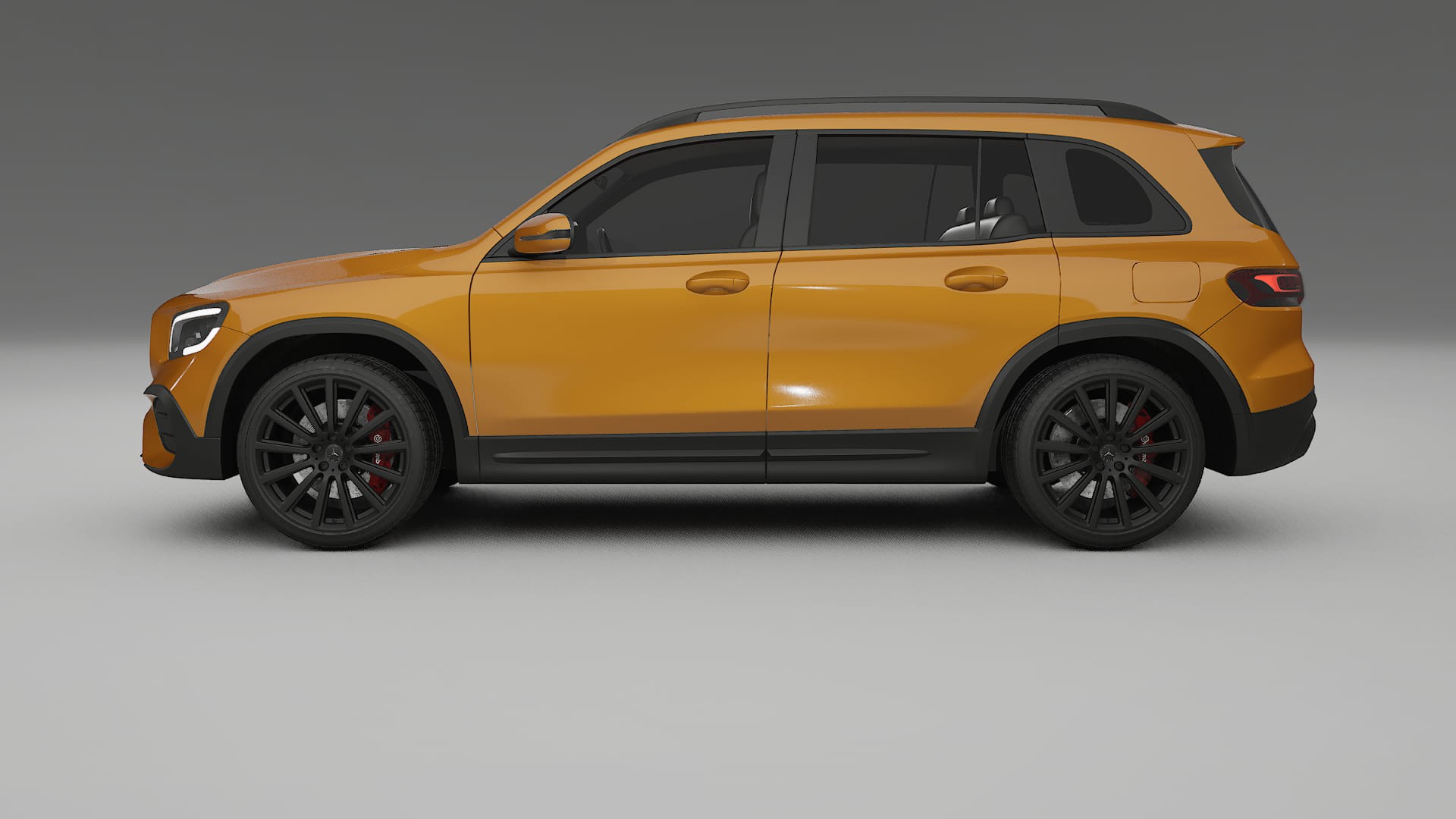 Mercedes AMG GLB TPU Lackskyddsfilm | DAISY Färgskiftande PPF – Komplett Förskuret Kit