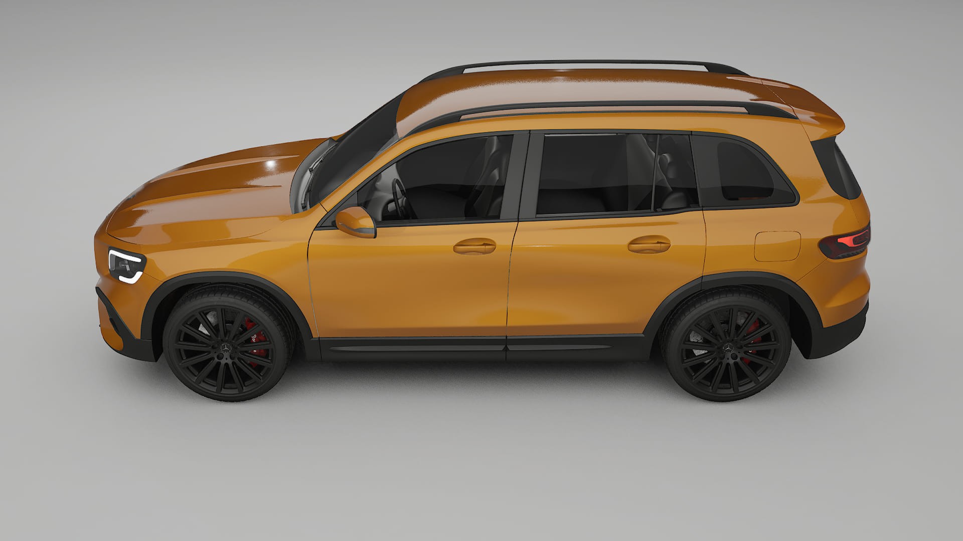 Mercedes AMG GLB TPU Lackskyddsfilm | DAISY Färgskiftande PPF – Komplett Förskuret Kit