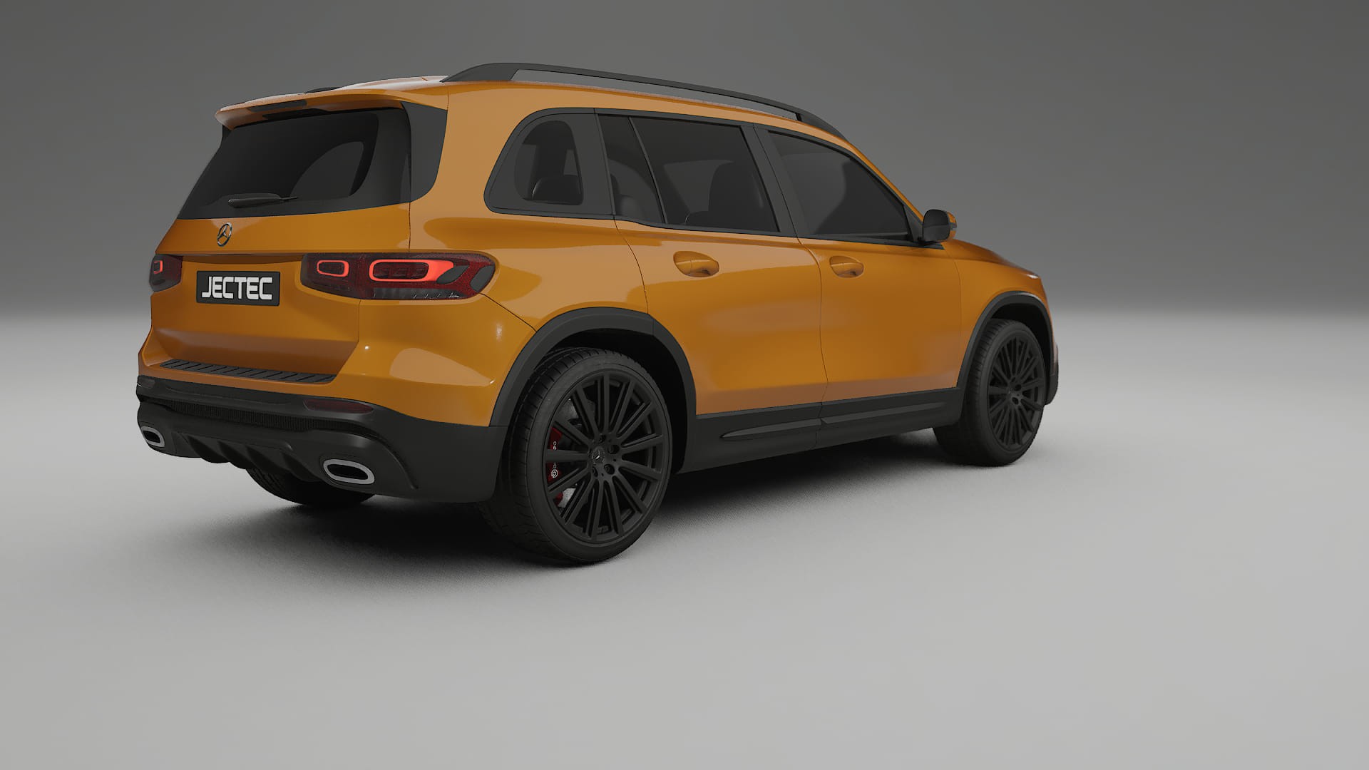 Mercedes AMG GLB TPU Lackskyddsfilm | DAISY Färgskiftande PPF – Komplett Förskuret Kit