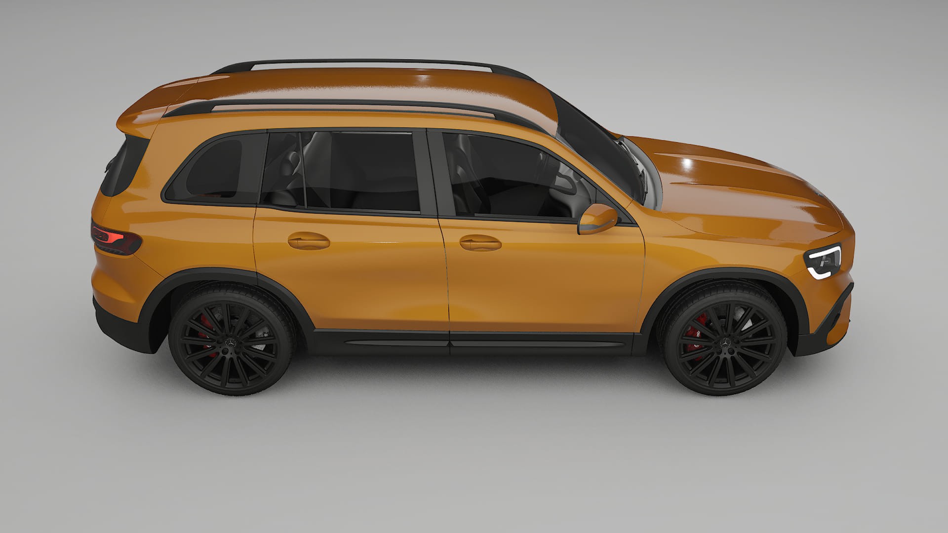 Mercedes AMG GLB TPU Lackskyddsfilm | DAISY Färgskiftande PPF – Komplett Förskuret Kit