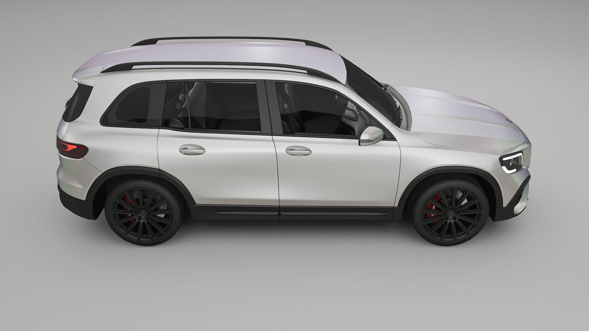 Mercedes AMG GLB TPU Lackskyddsfilm | NEBULA Färgskiftande PPF – Komplett Förskuret Kit