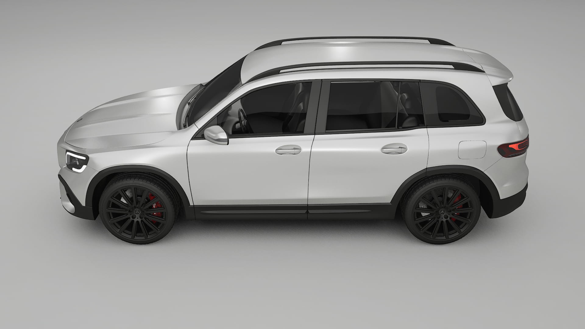 Mercedes AMG GLB TPU Lackskyddsfilm | OPAL Färgskiftande PPF – Komplett Förskuret Kit