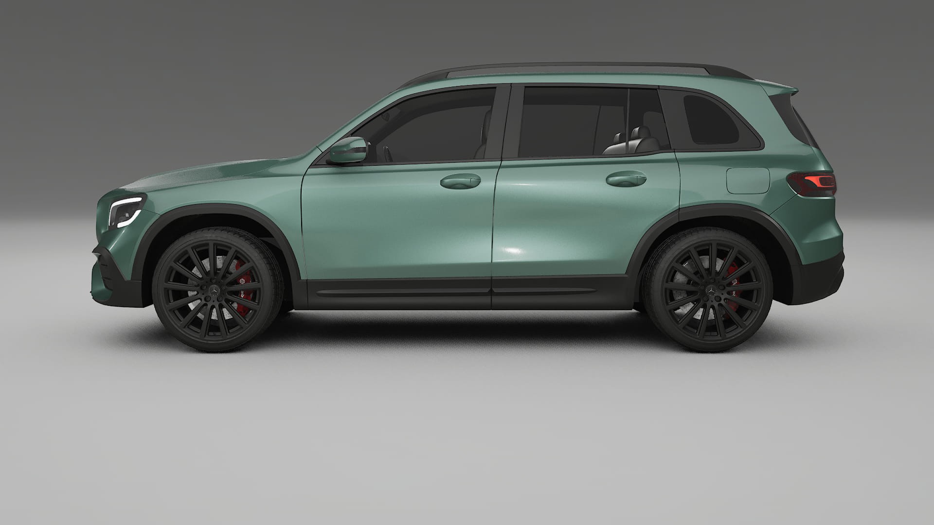 Mercedes AMG GLB TPU Lackskyddsfilm | EVERGREEN Färgskiftande PPF – Komplett Förskuret Kit