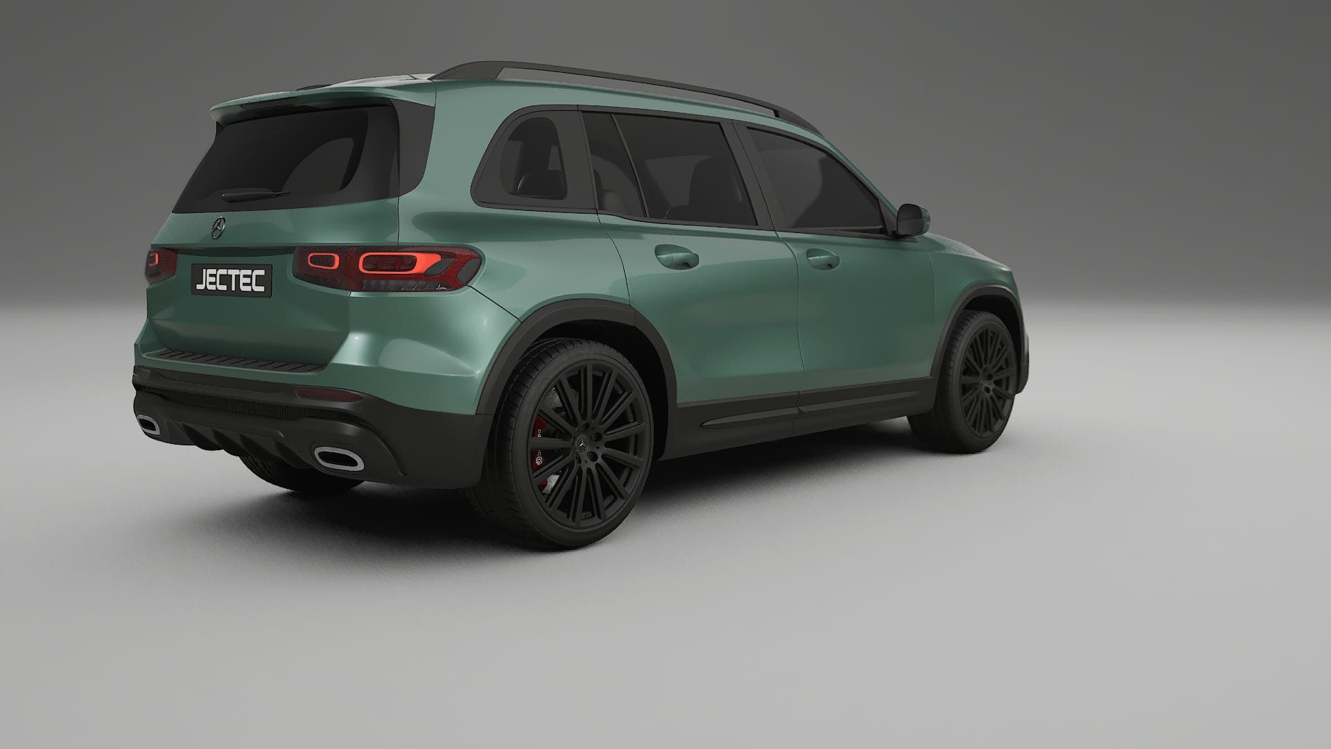 Mercedes AMG GLB TPU Lackskyddsfilm | EVERGREEN Färgskiftande PPF – Komplett Förskuret Kit