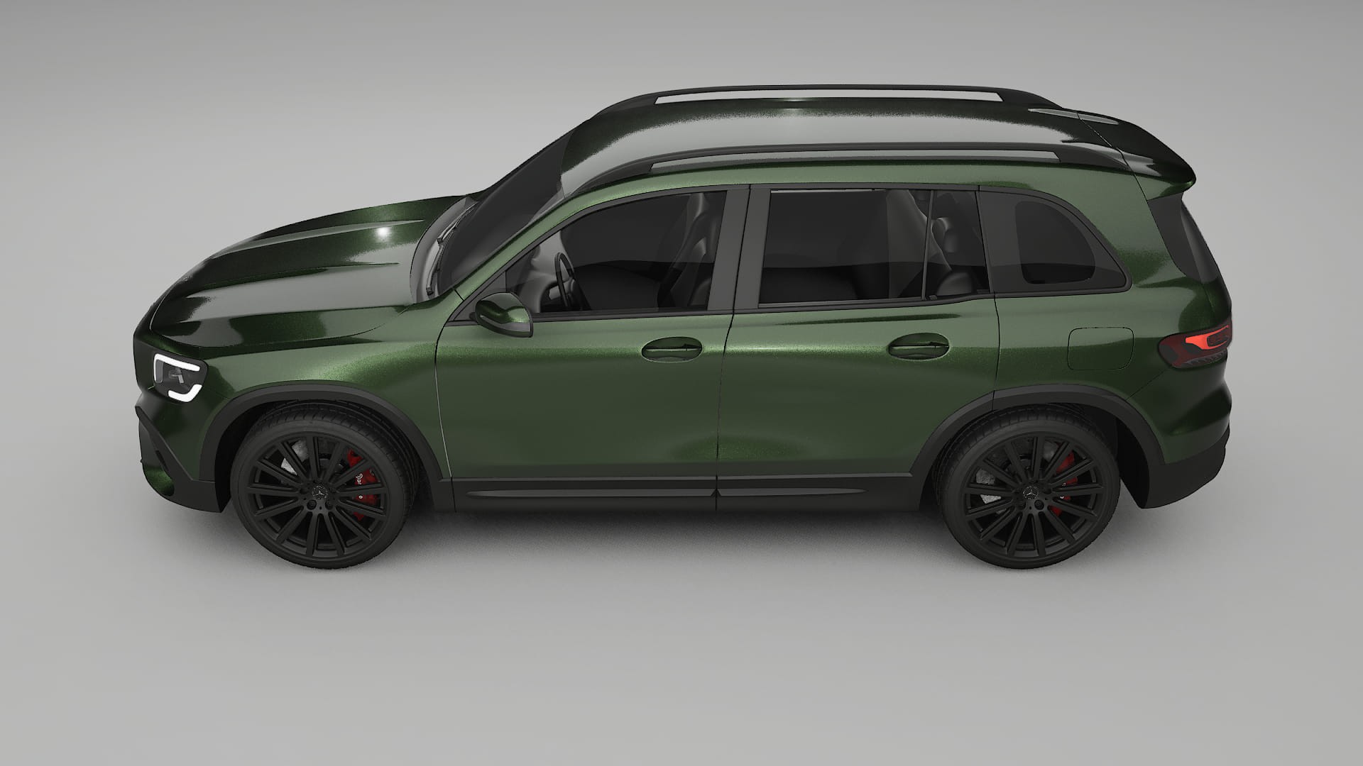 Mercedes AMG GLB TPU Lackskyddsfilm | LAGOON Färgskiftande PPF – Komplett Förskuret Kit