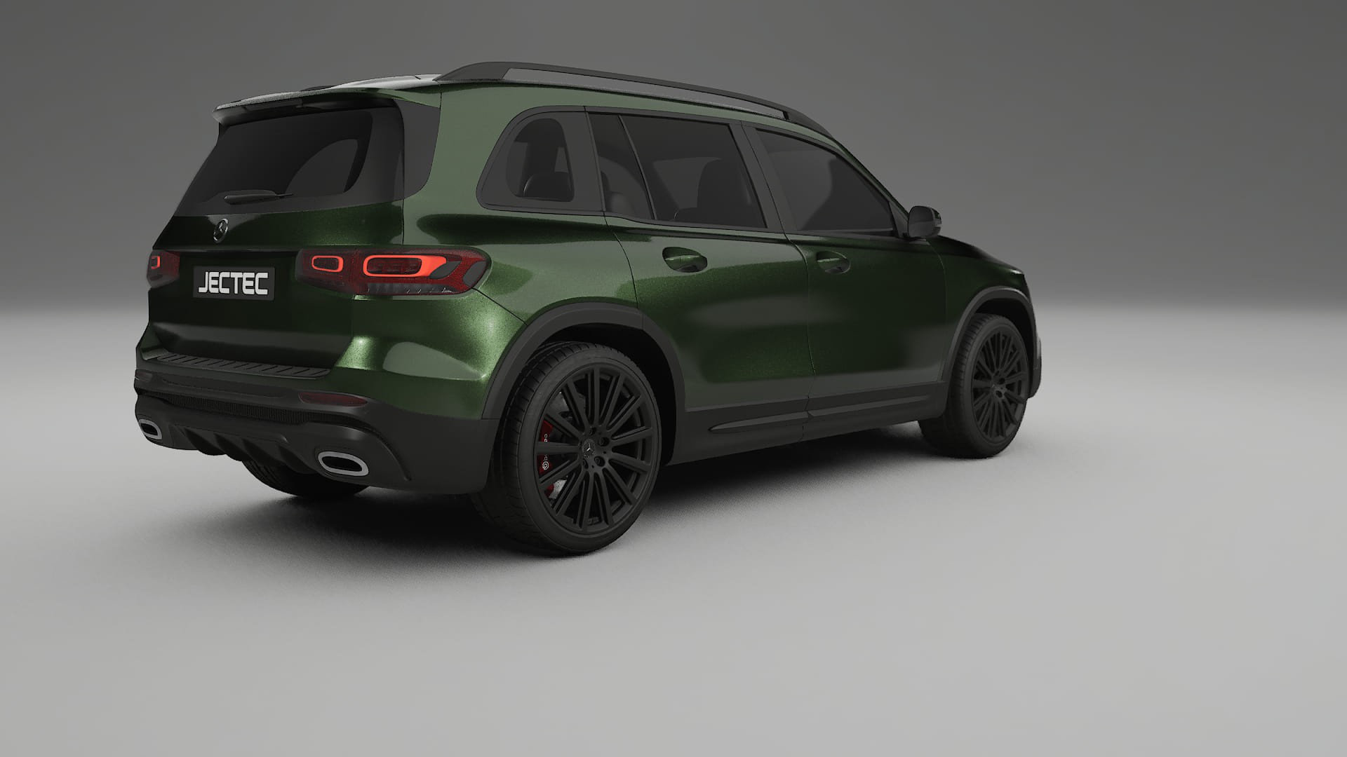 Mercedes AMG GLB TPU Lackskyddsfilm | LAGOON Färgskiftande PPF – Komplett Förskuret Kit