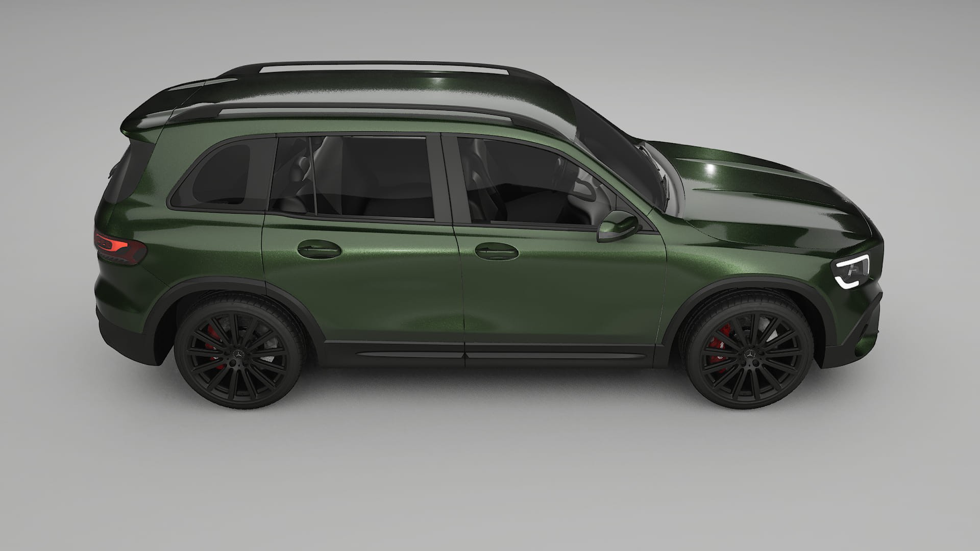 Mercedes AMG GLB TPU Lackskyddsfilm | LAGOON Färgskiftande PPF – Komplett Förskuret Kit