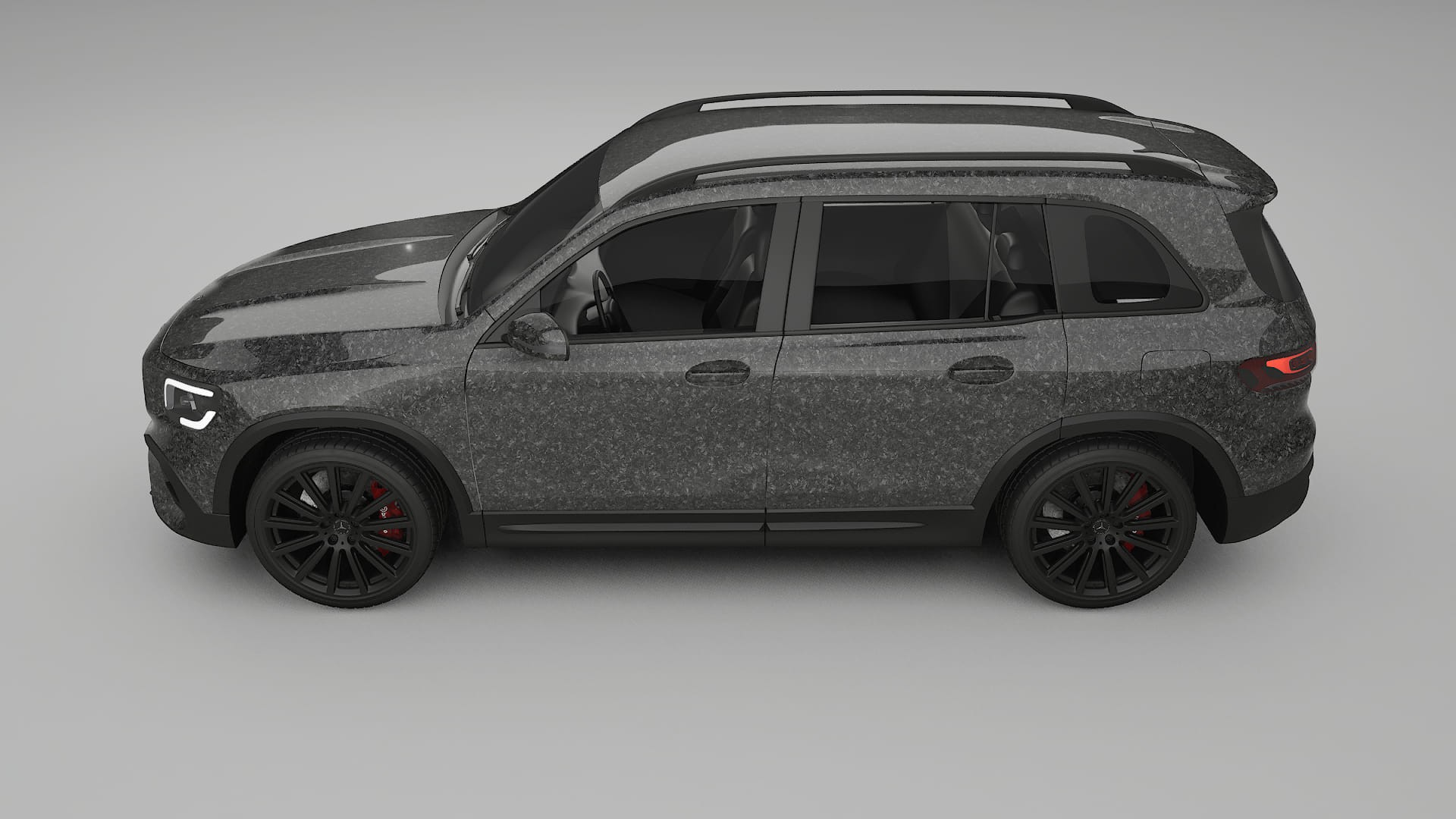 Mercedes AMG GLB TPU Lackskyddsfilm | FORGED S Färgskiftande PPF – Komplett Förskuret Kit