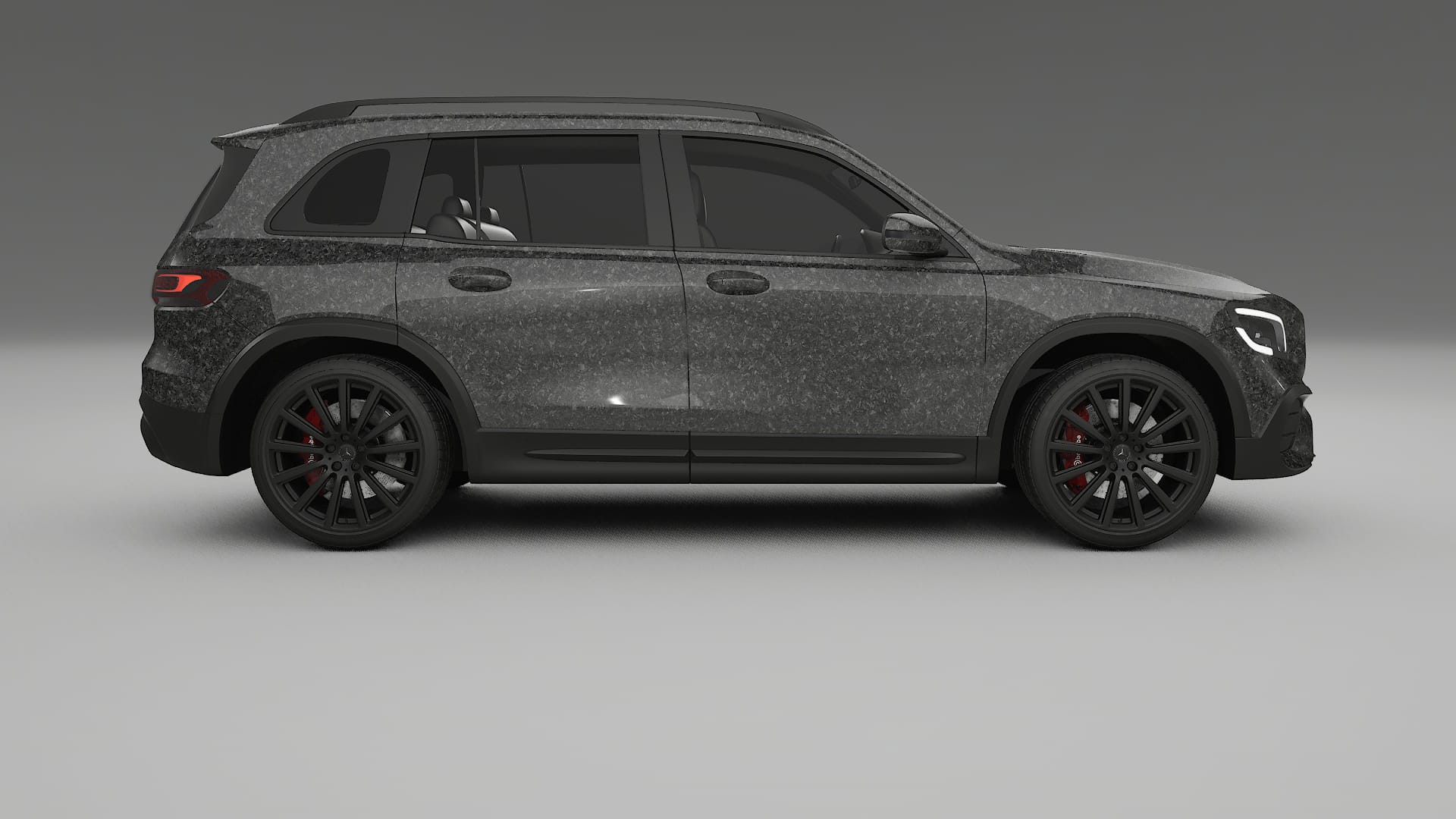 Mercedes AMG GLB TPU Lackskyddsfilm | FORGED S Färgskiftande PPF – Komplett Förskuret Kit