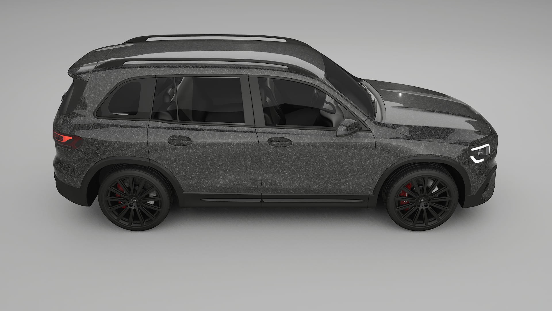 Mercedes AMG GLB TPU Lackskyddsfilm | FORGED S Färgskiftande PPF – Komplett Förskuret Kit