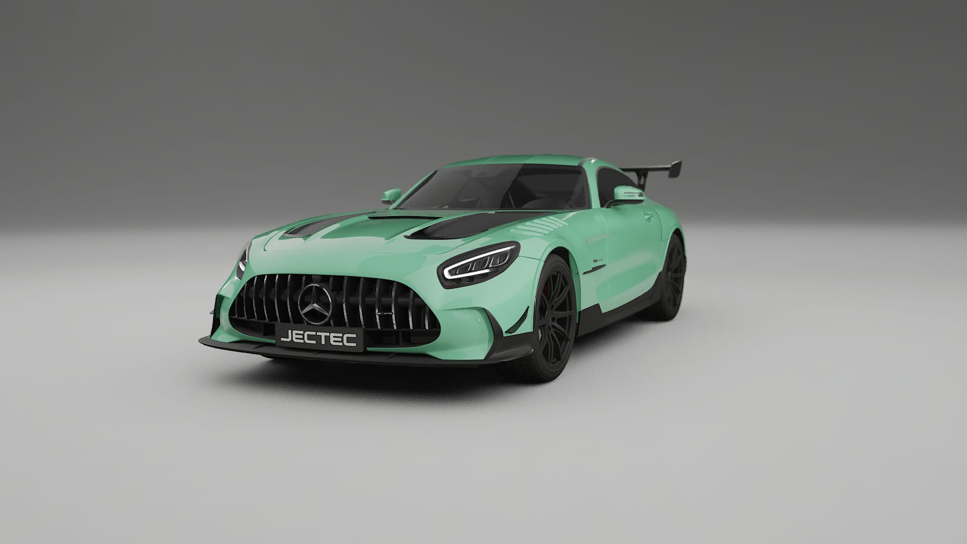Mercedes AMG GT Black Series C192 Coupe TPU Lackskyddsfilm | DUSTY Färgskiftande PPF – Komplett Förskuret Kit