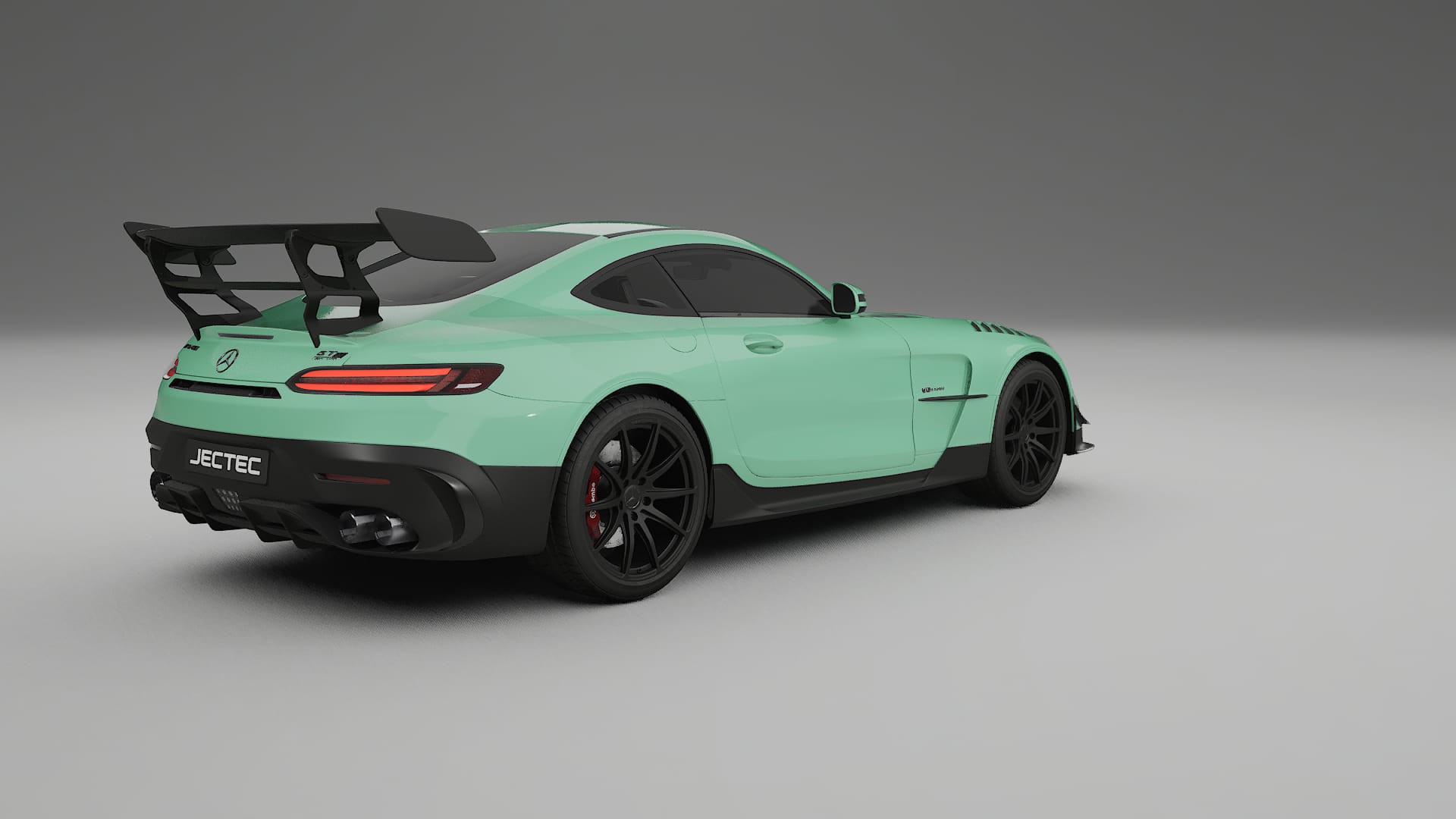 Mercedes AMG GT Black Series C192 Coupe TPU Lackskyddsfilm | DUSTY Färgskiftande PPF – Komplett Förskuret Kit