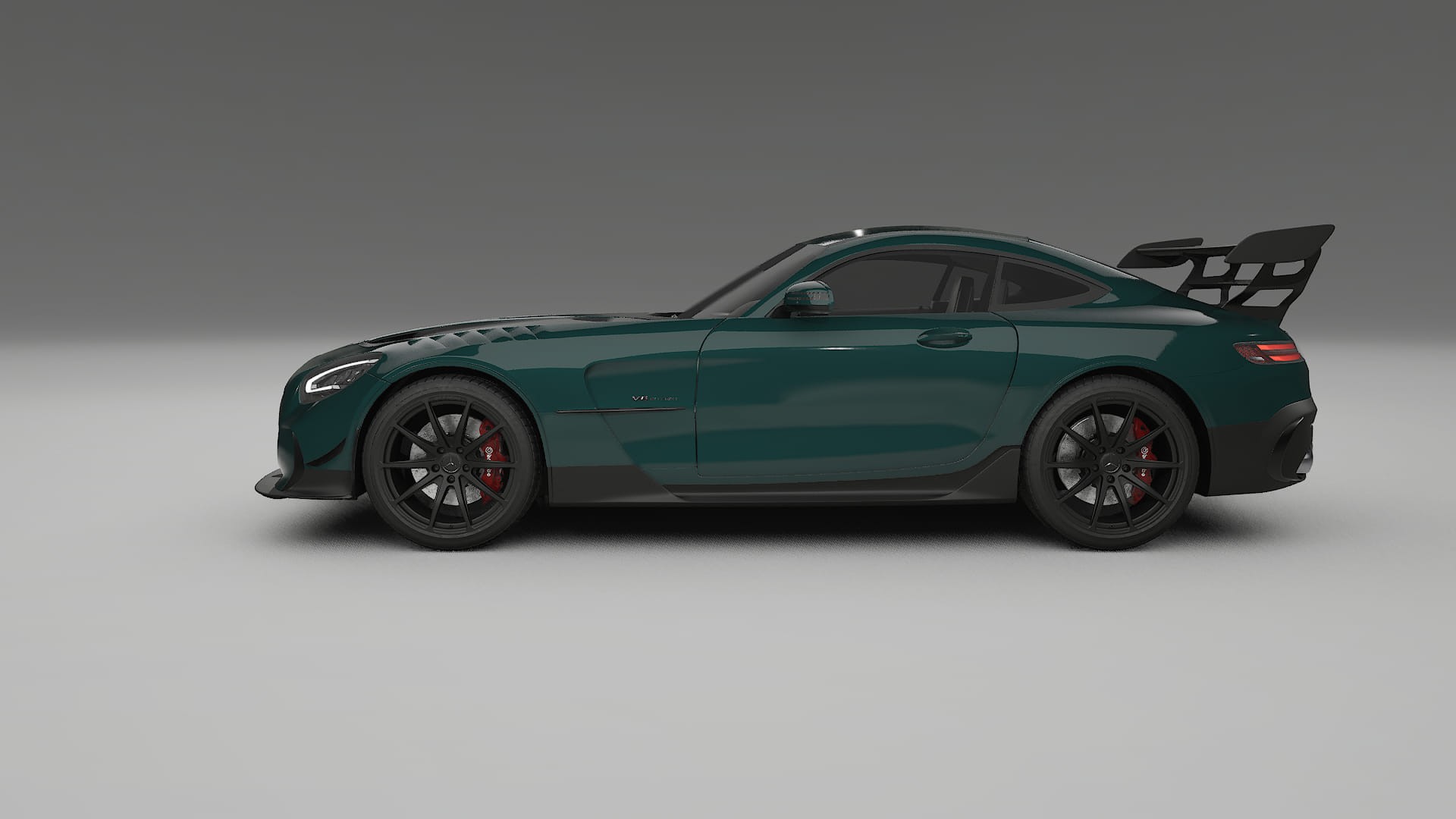 Mercedes AMG GT Black Series C192 Coupe TPU Lackskyddsfilm | INFERNO Färgskiftande PPF – Komplett Förskuret Kit