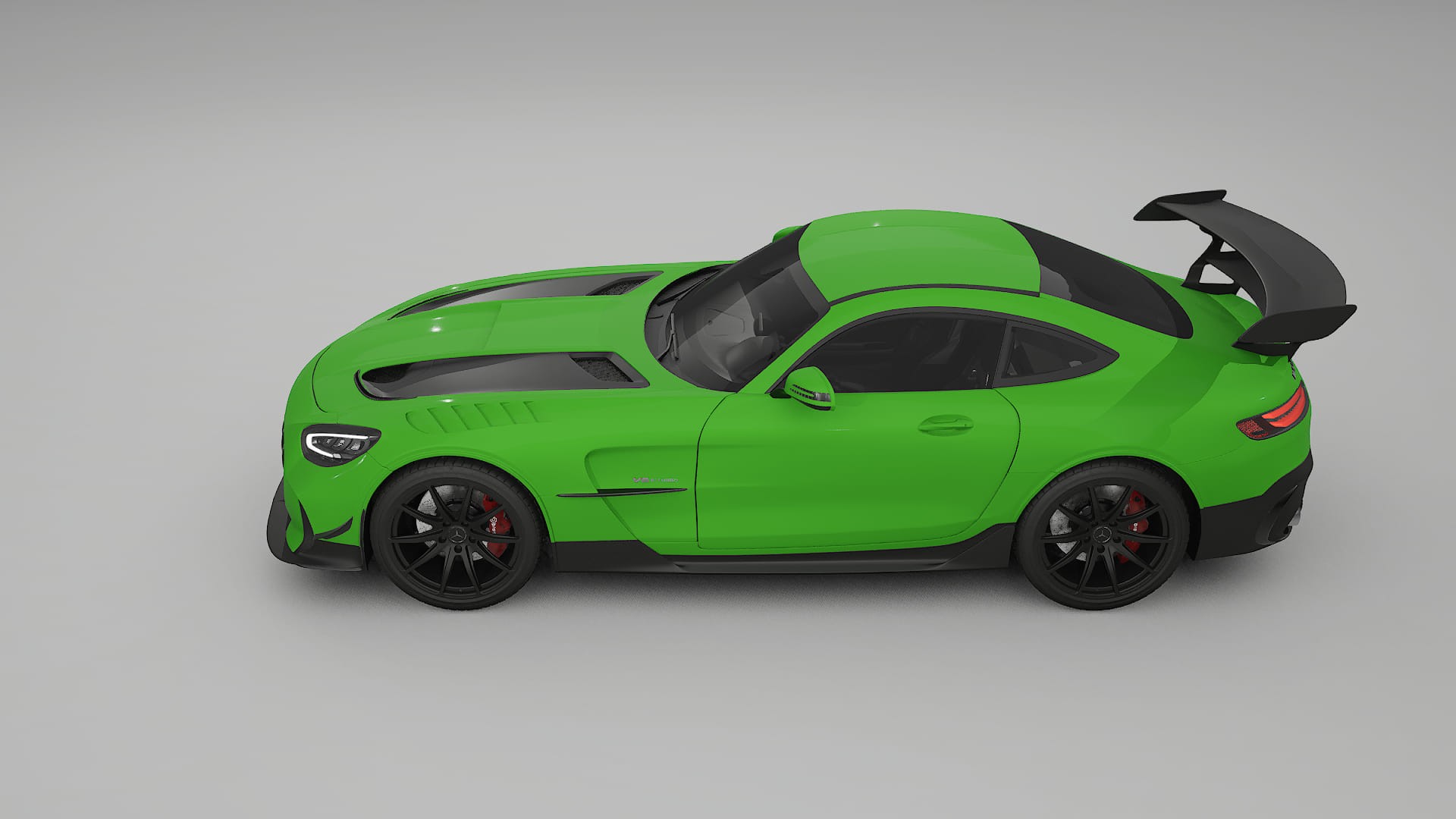 Mercedes AMG GT Black Series C192 Coupe TPU Lackskyddsfilm | VENOM Färgskiftande PPF – Komplett Förskuret Kit
